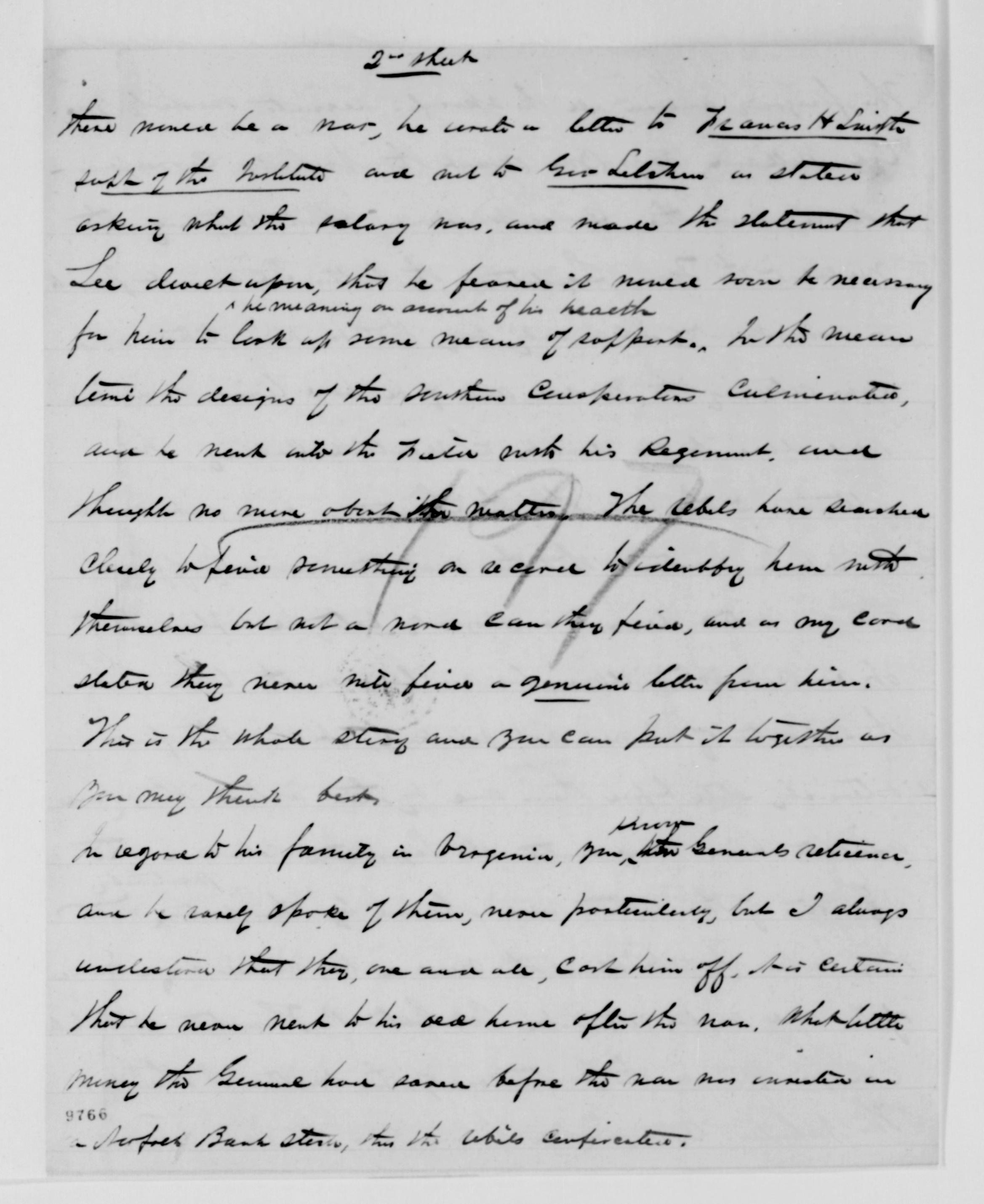 Scanned image of the current content page