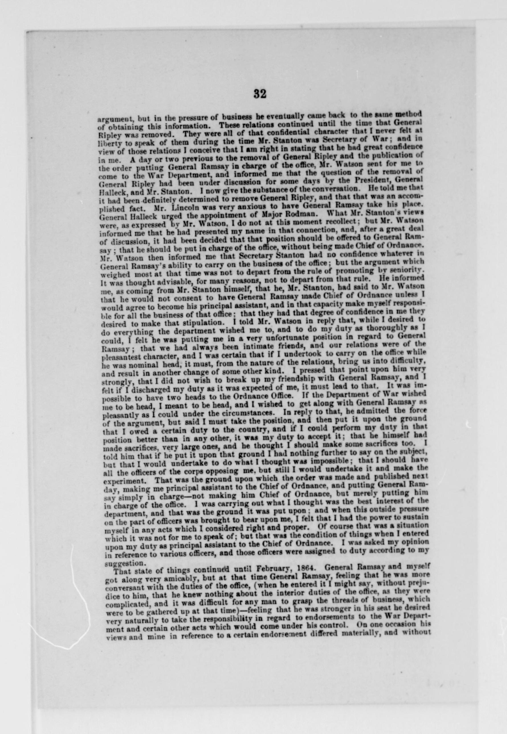 Scanned image of the current content page