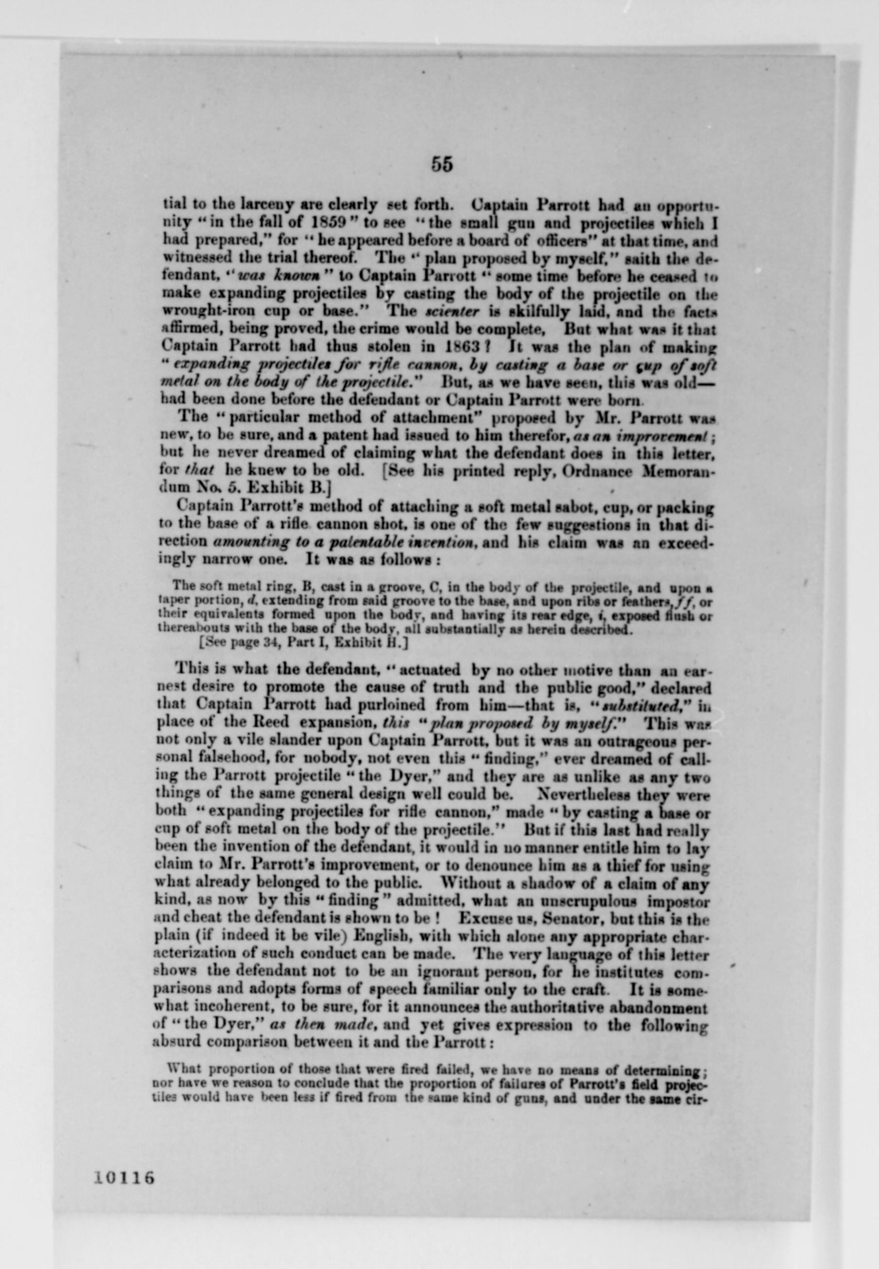 Scanned image of the current content page