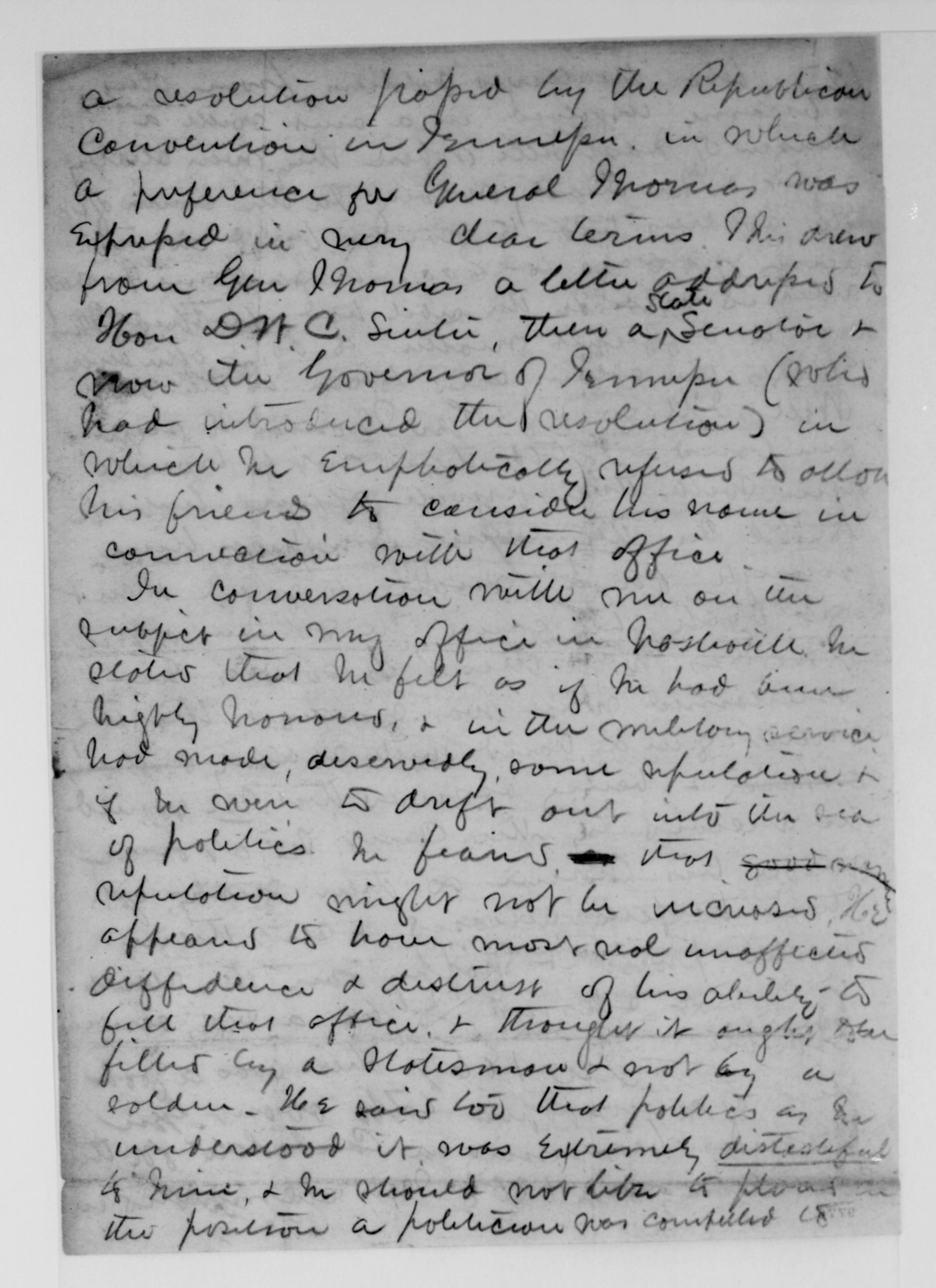 Scanned image of the current content page