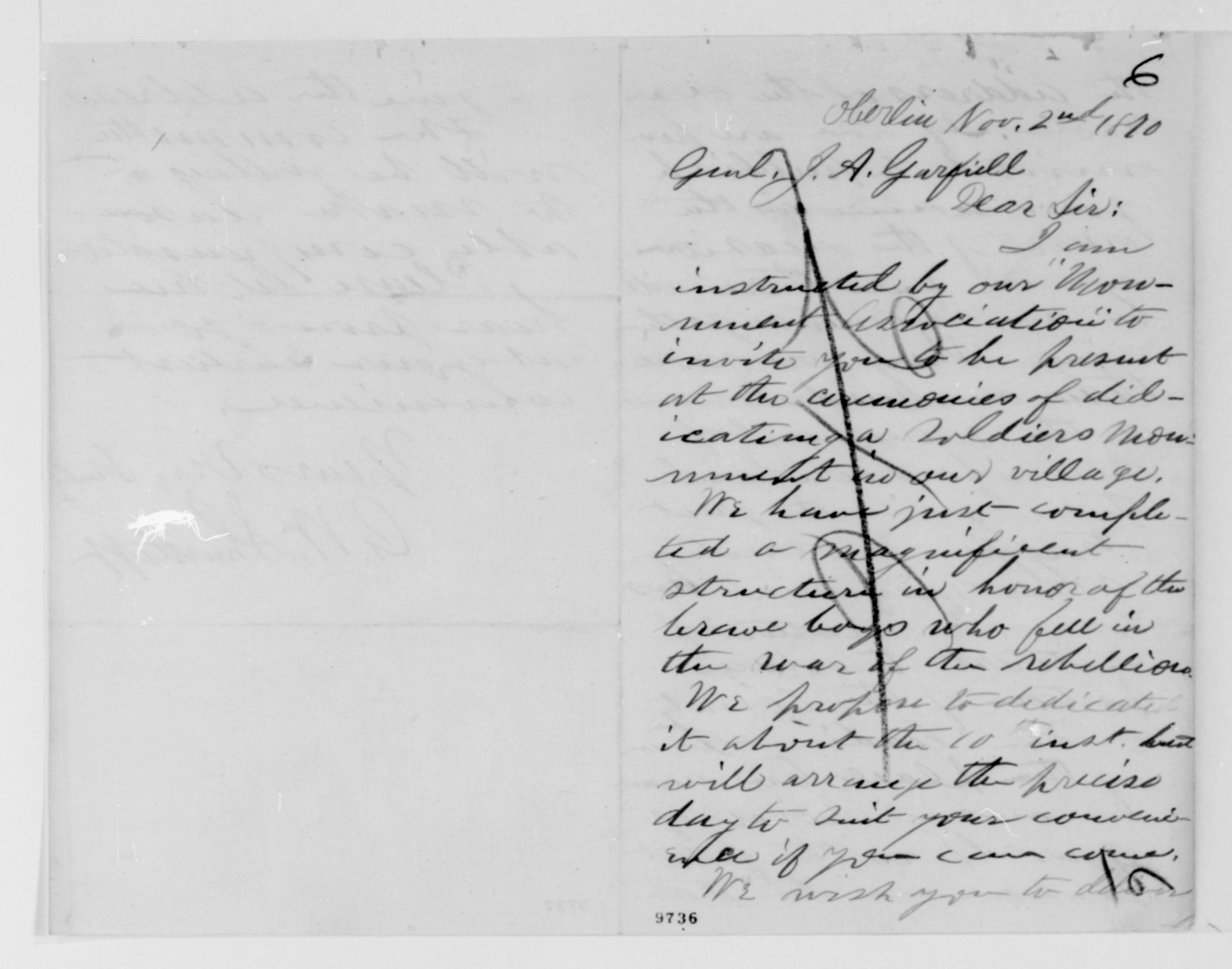 Scanned image of the current content page