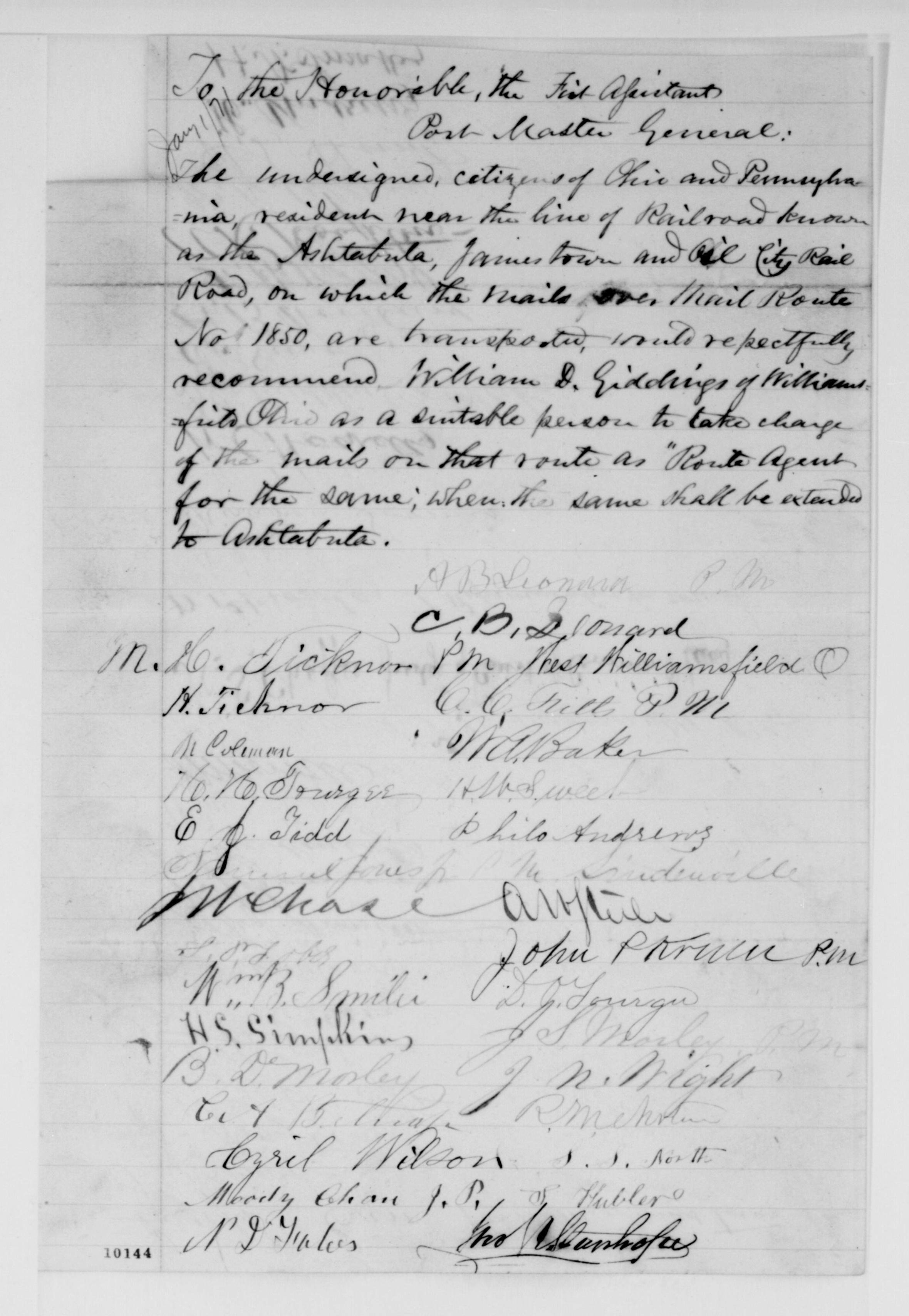 Scanned image of the current content page