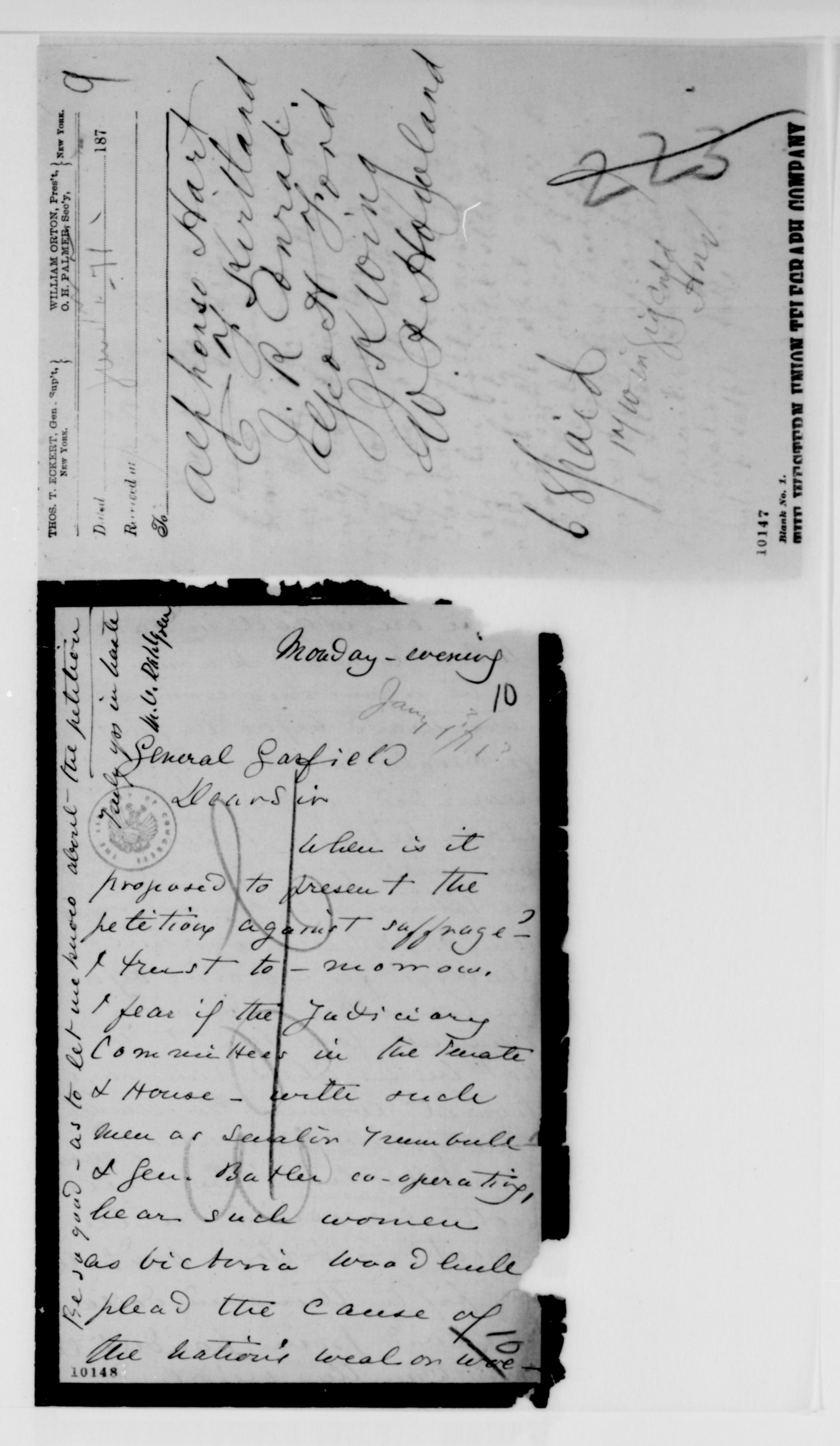 Scanned image of the current content page