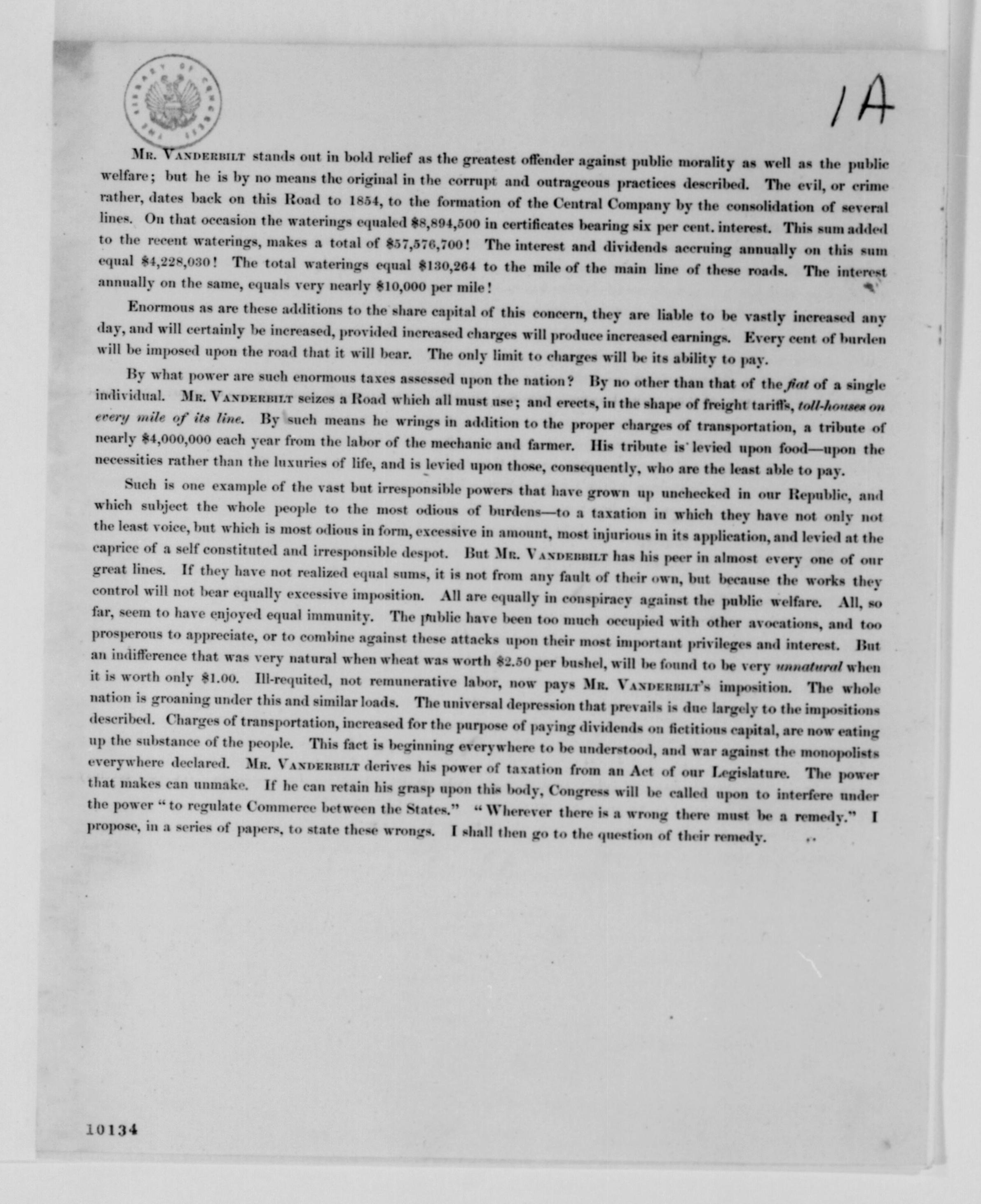 Scanned image of the current content page