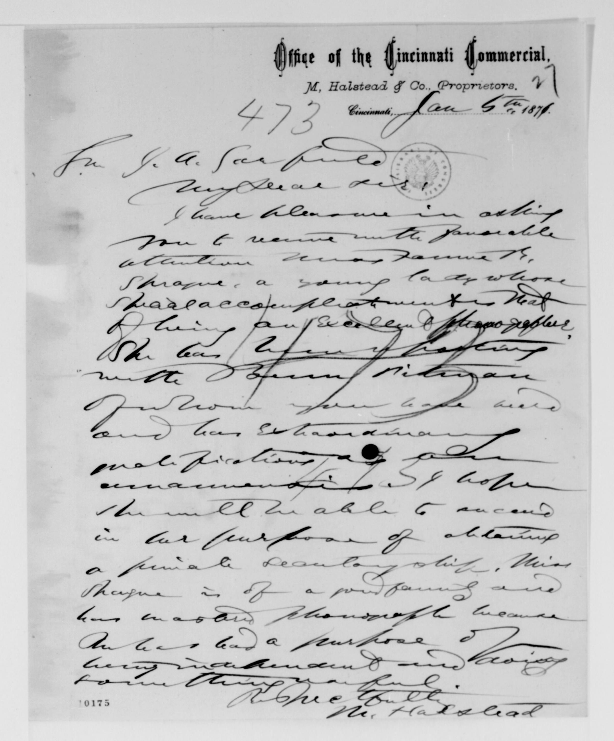 Scanned image of the current content page