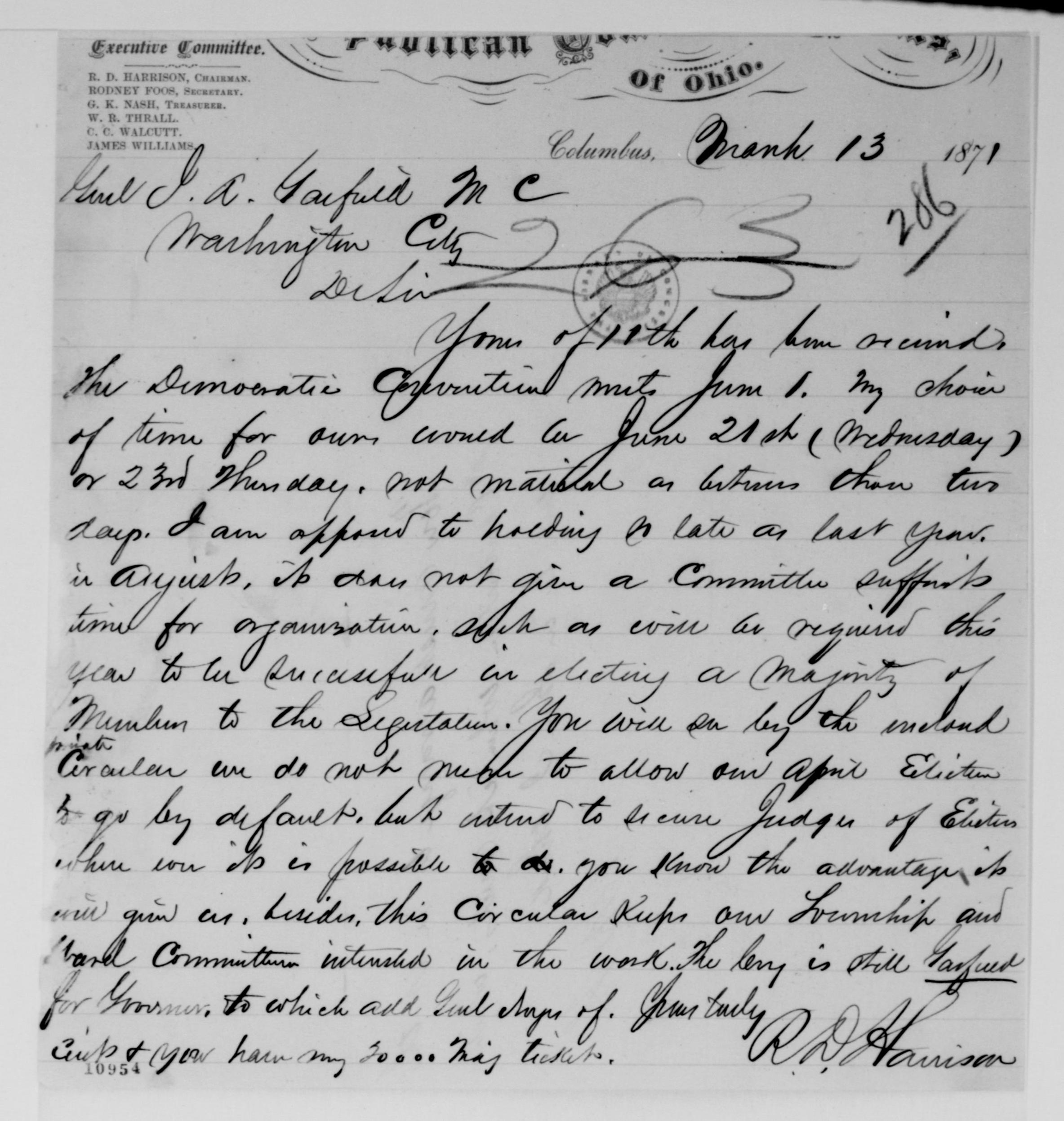 Scanned image of the current content page