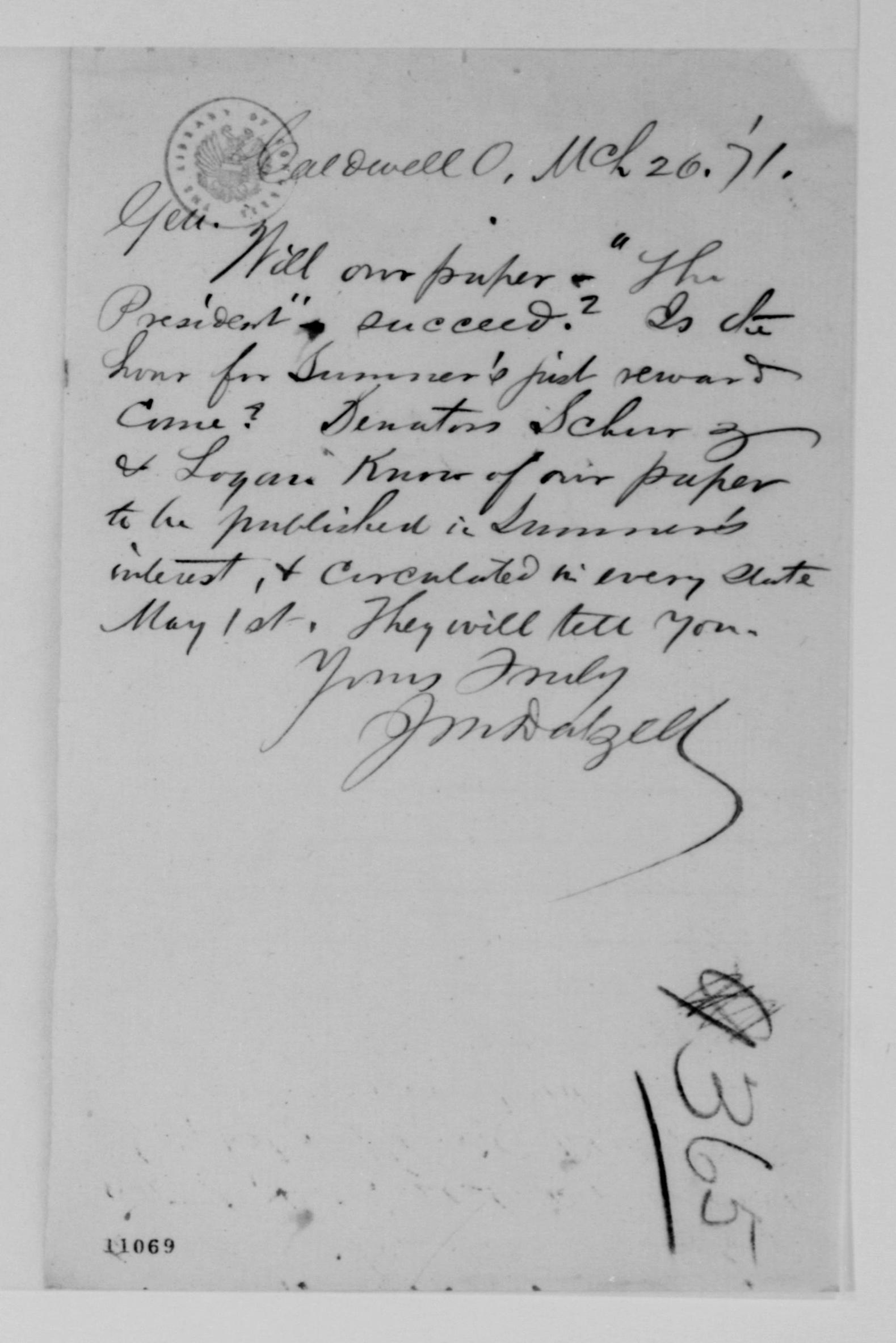 Scanned image of the current content page