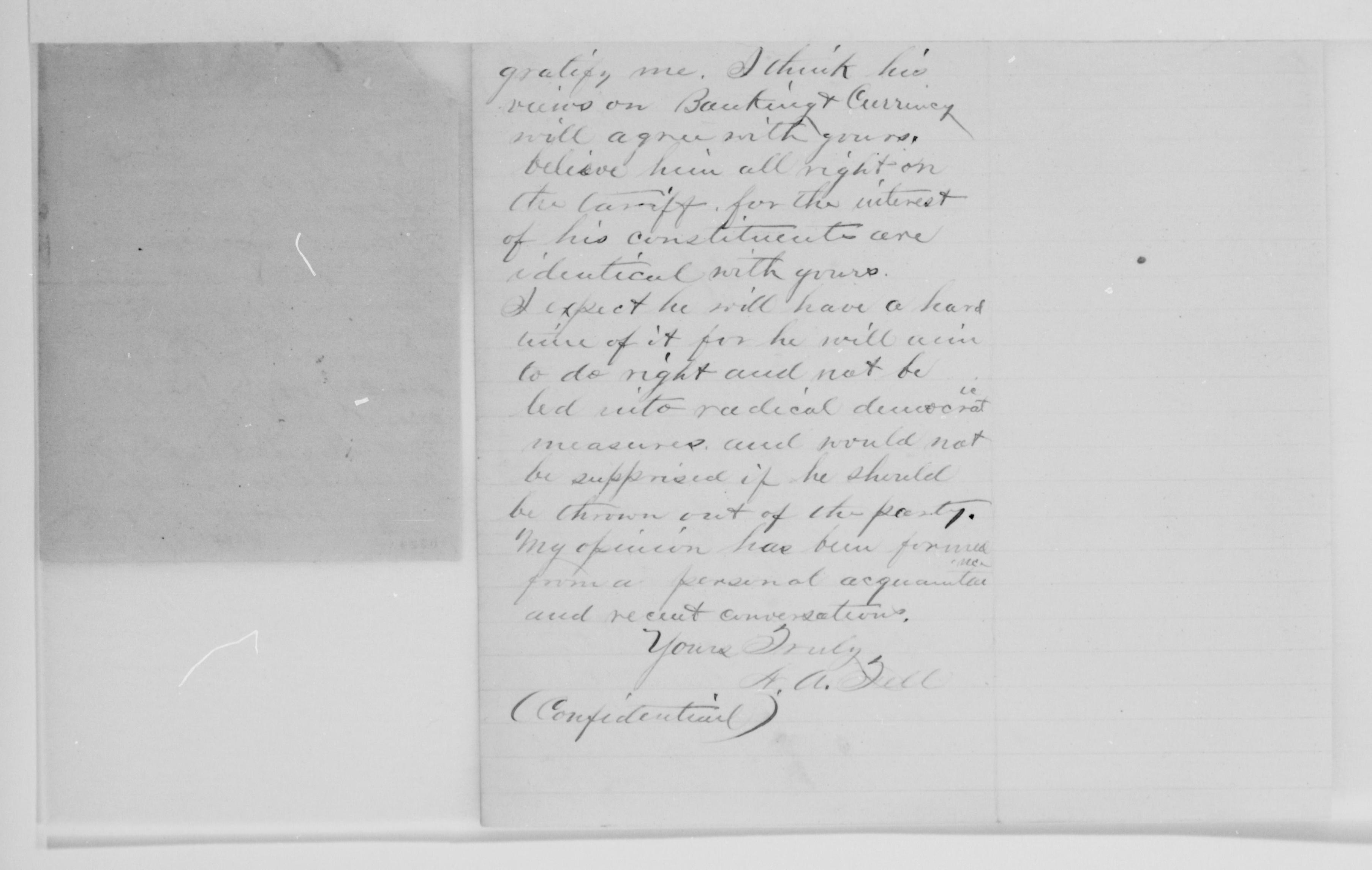 Scanned image of the current content page