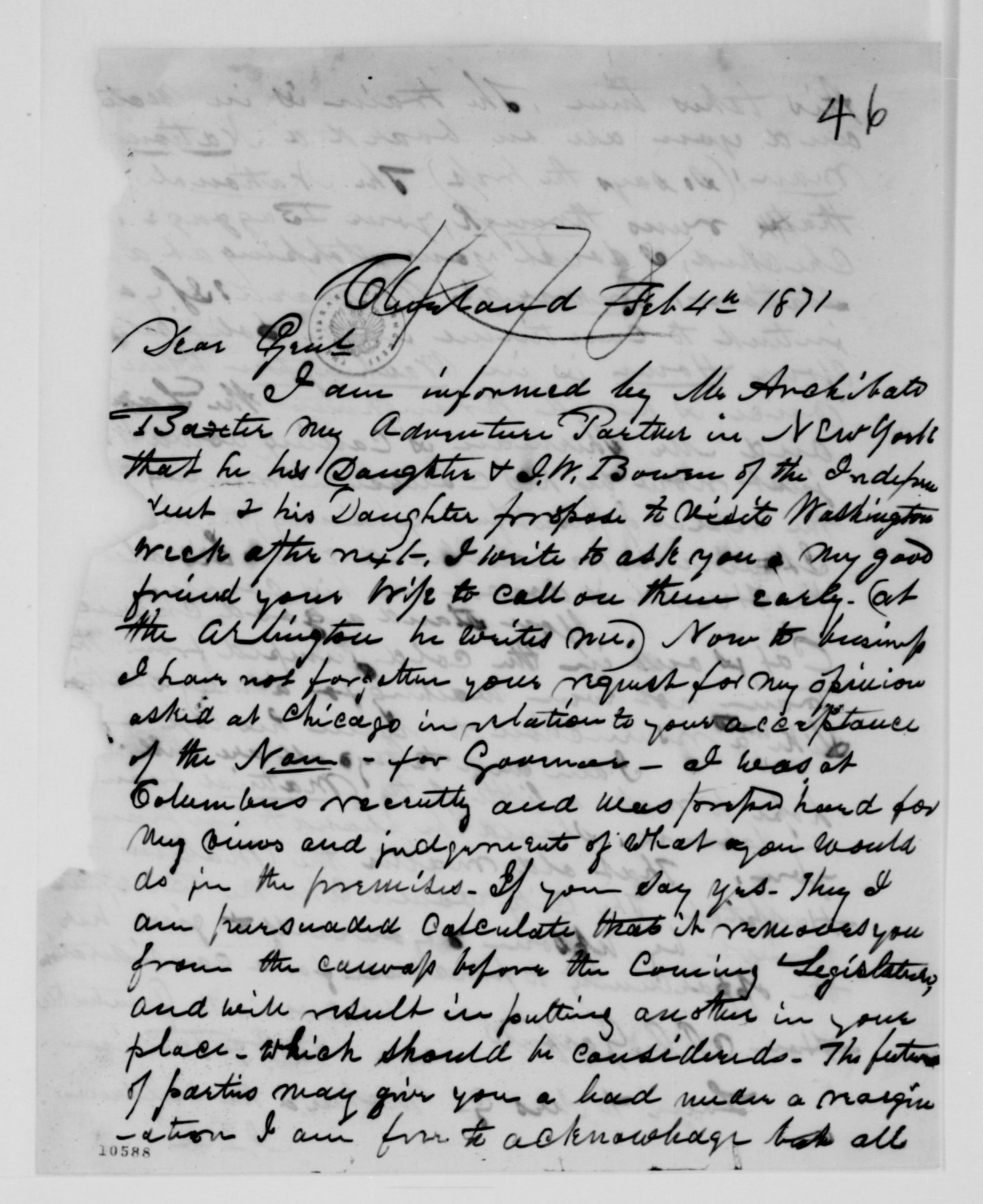 Scanned image of the current content page