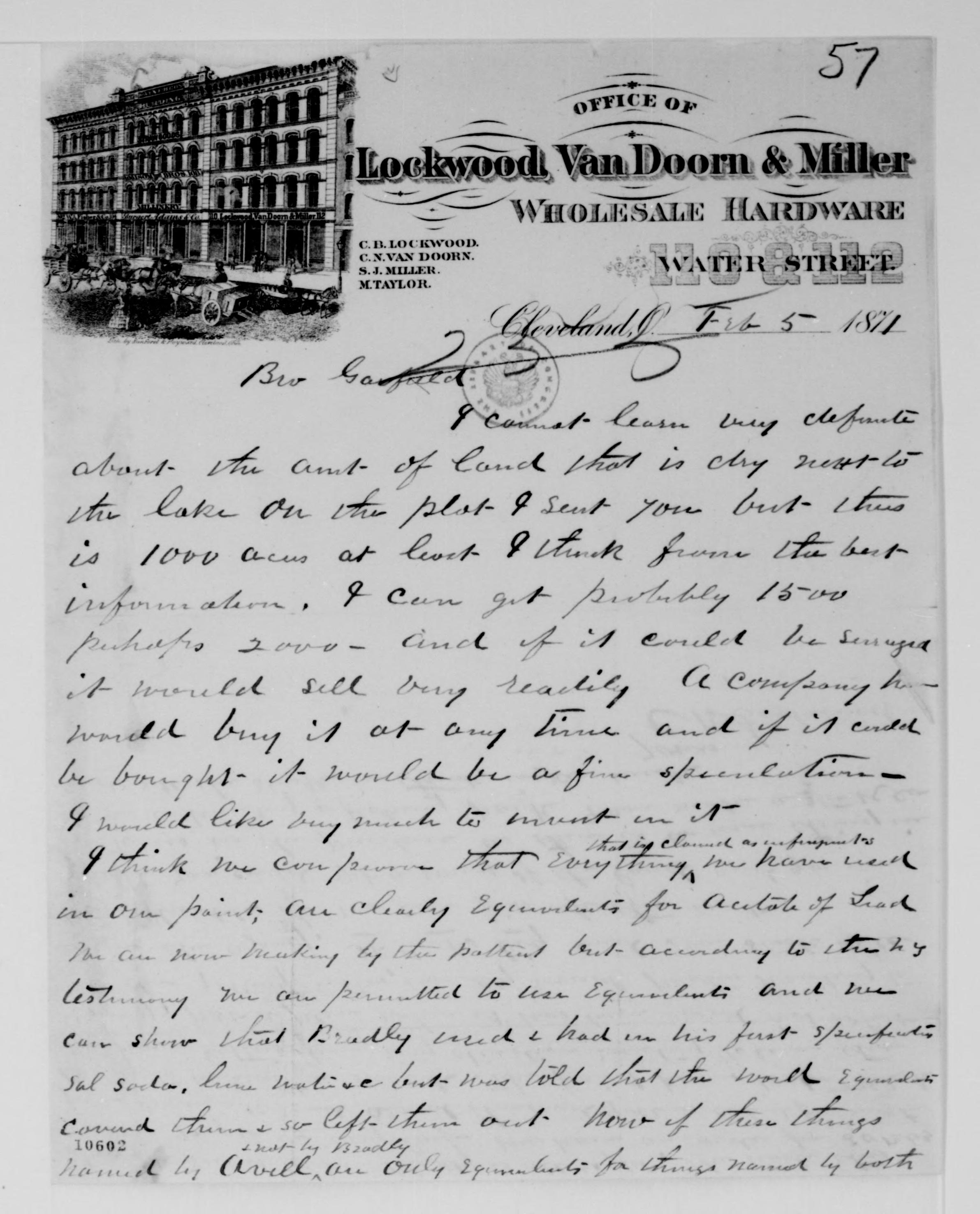 Scanned image of the current content page