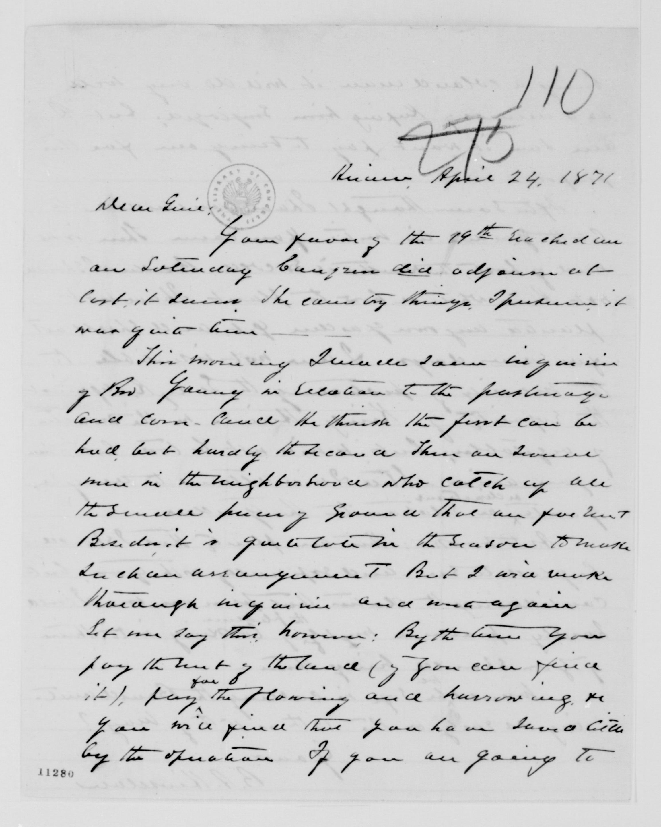 Scanned image of the current content page