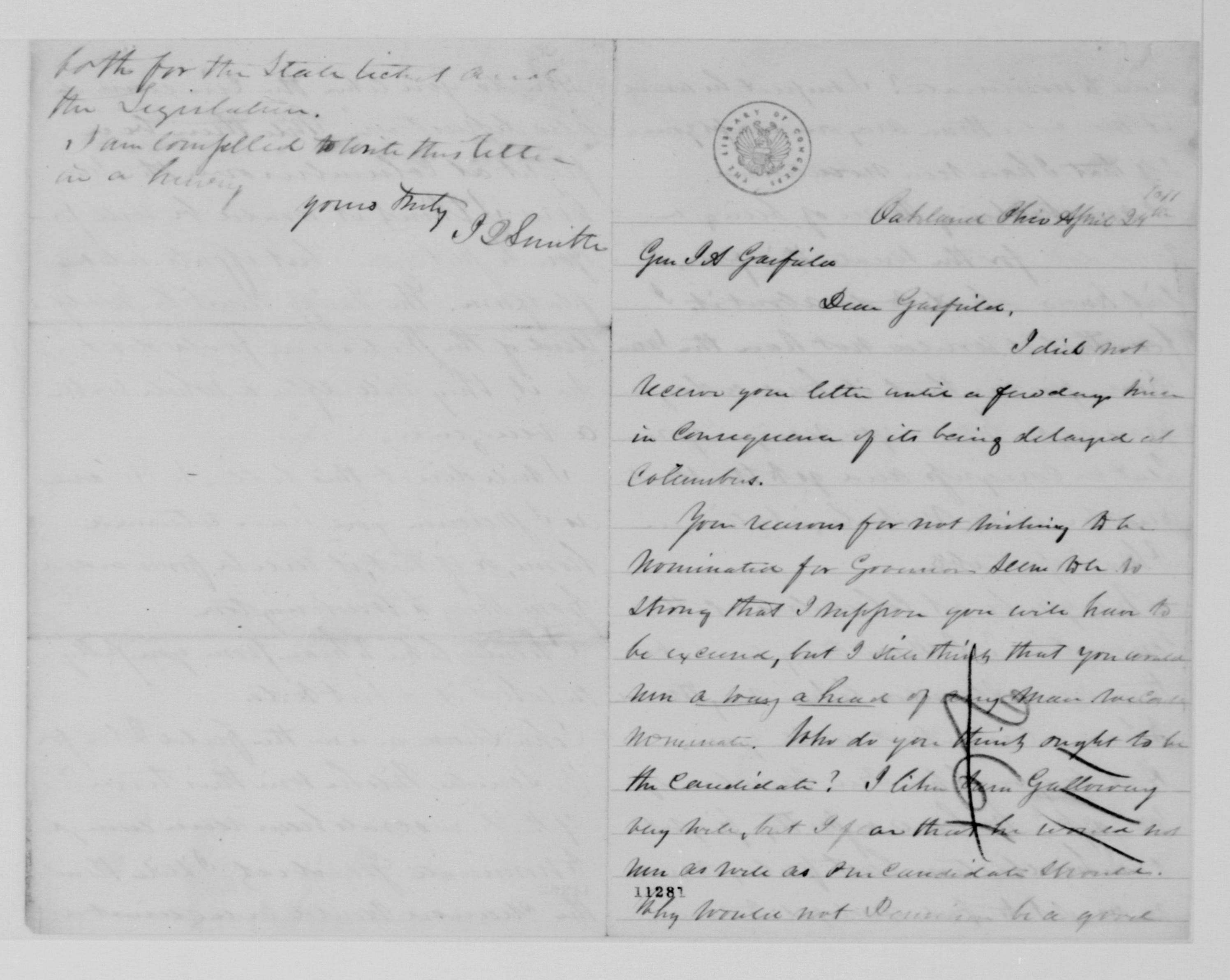 Scanned image of the current content page