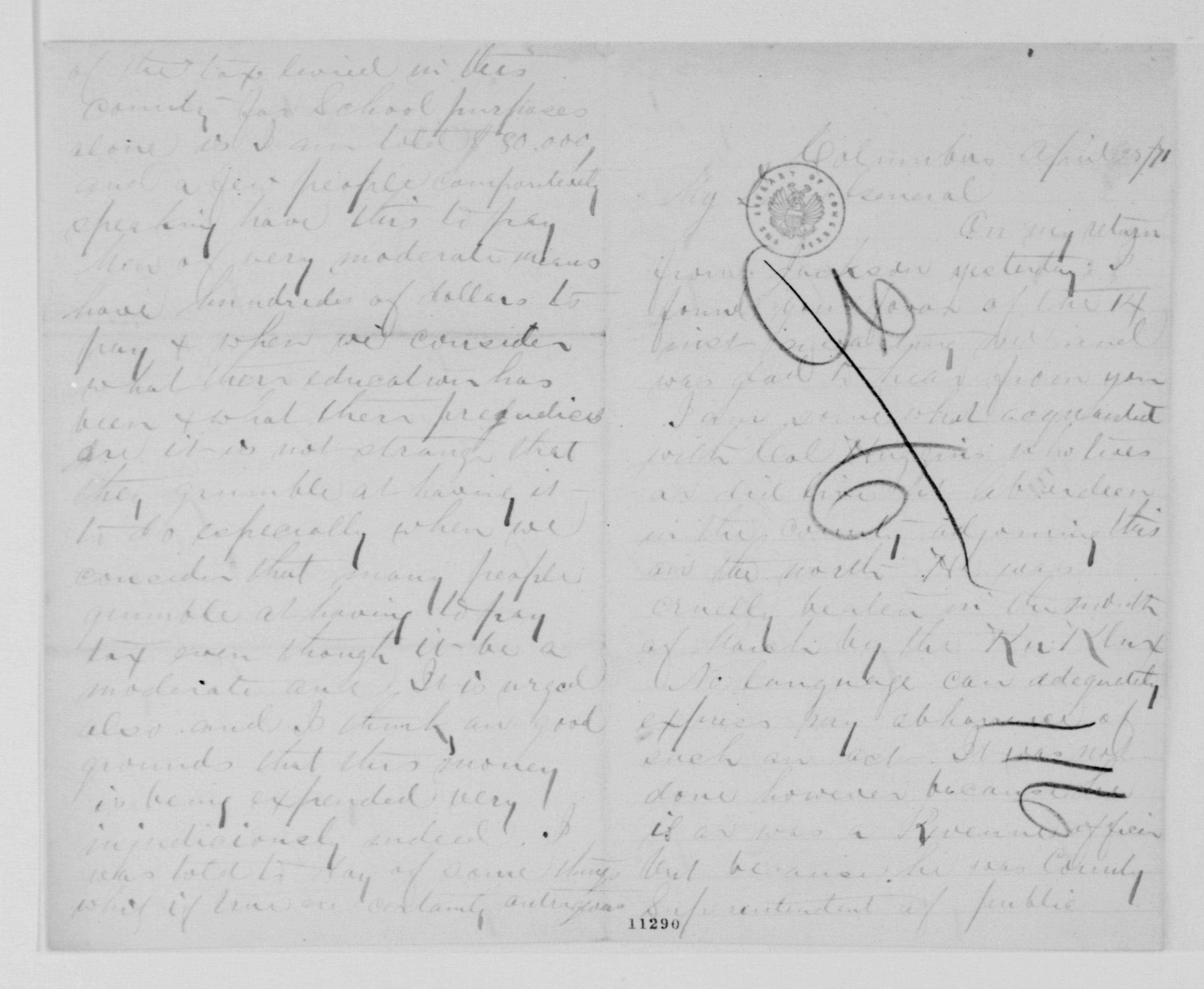 Scanned image of the current content page