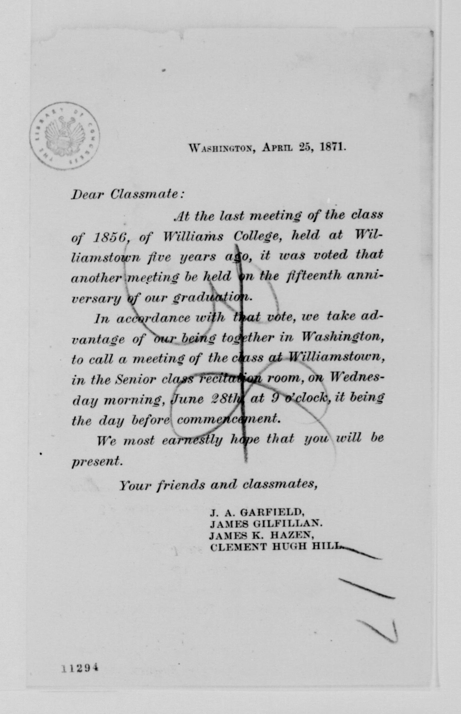 Scanned image of the current content page