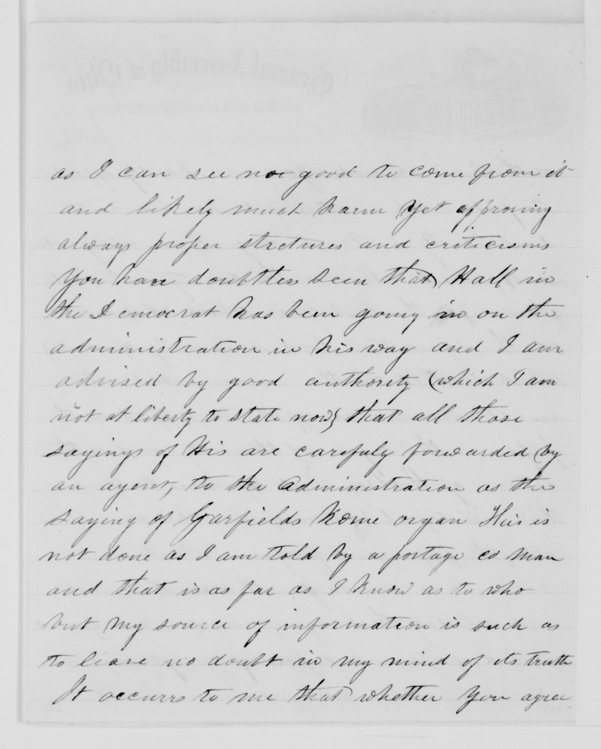 Scanned image of the current content page