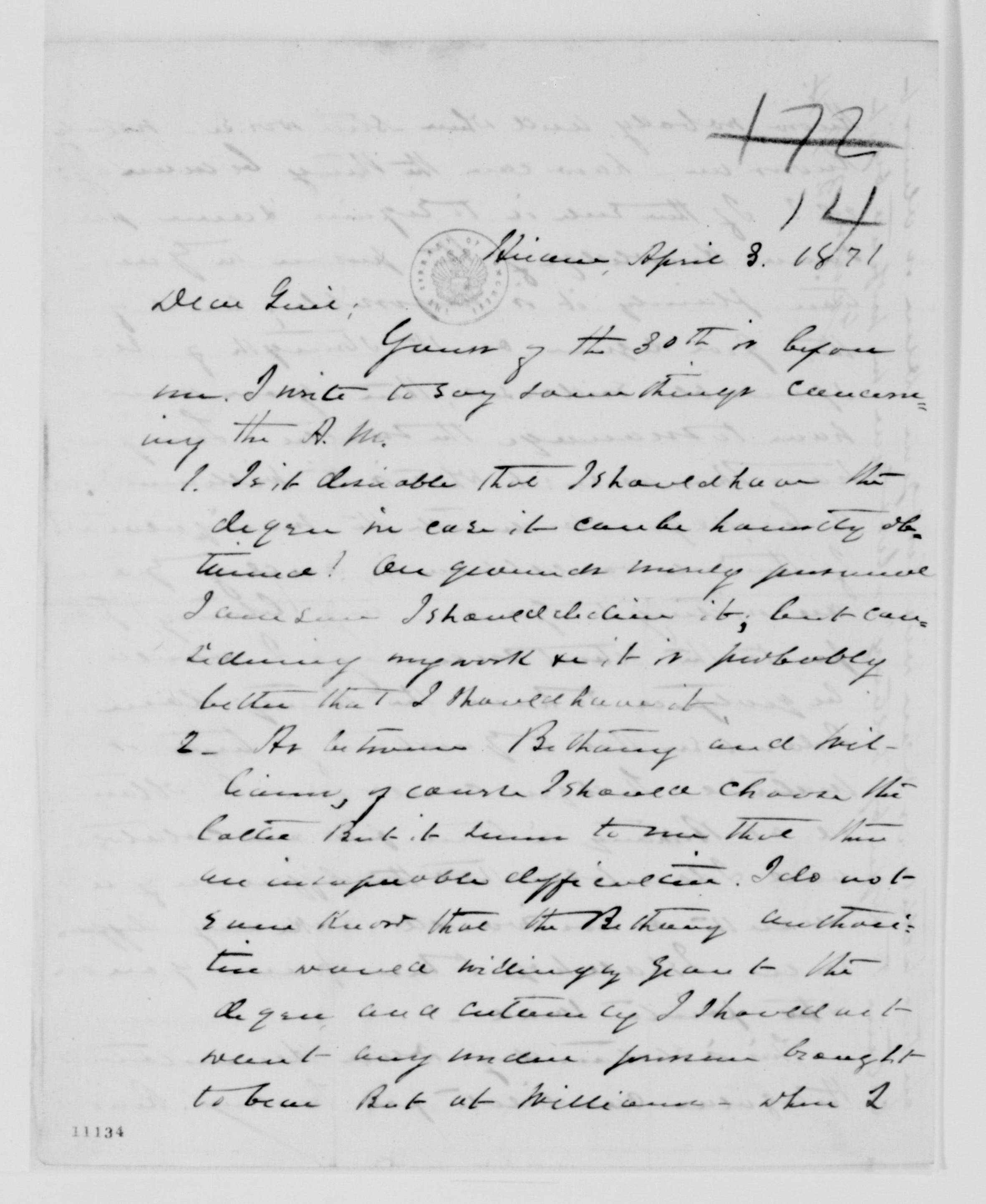 Scanned image of the current content page