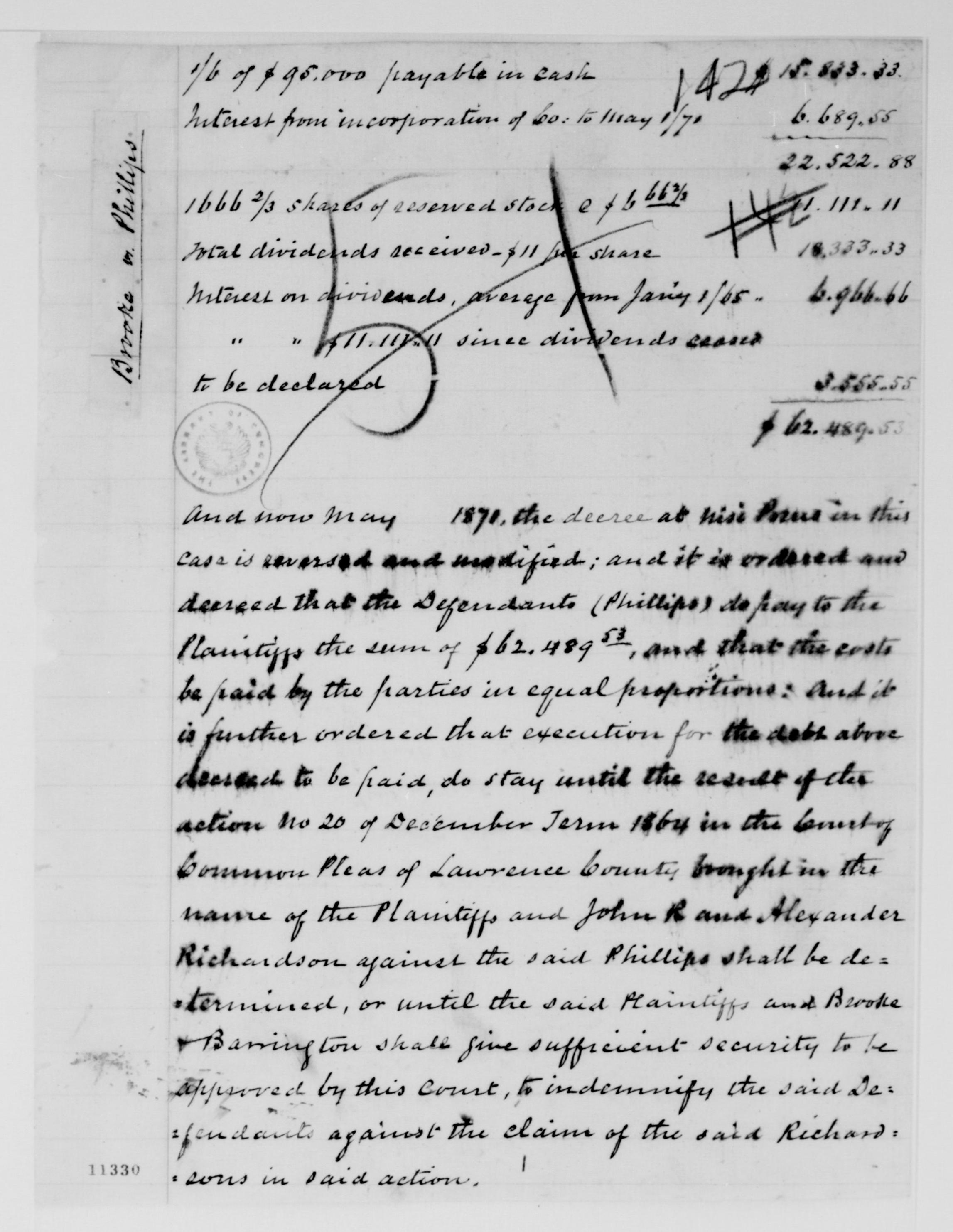 Scanned image of the current content page