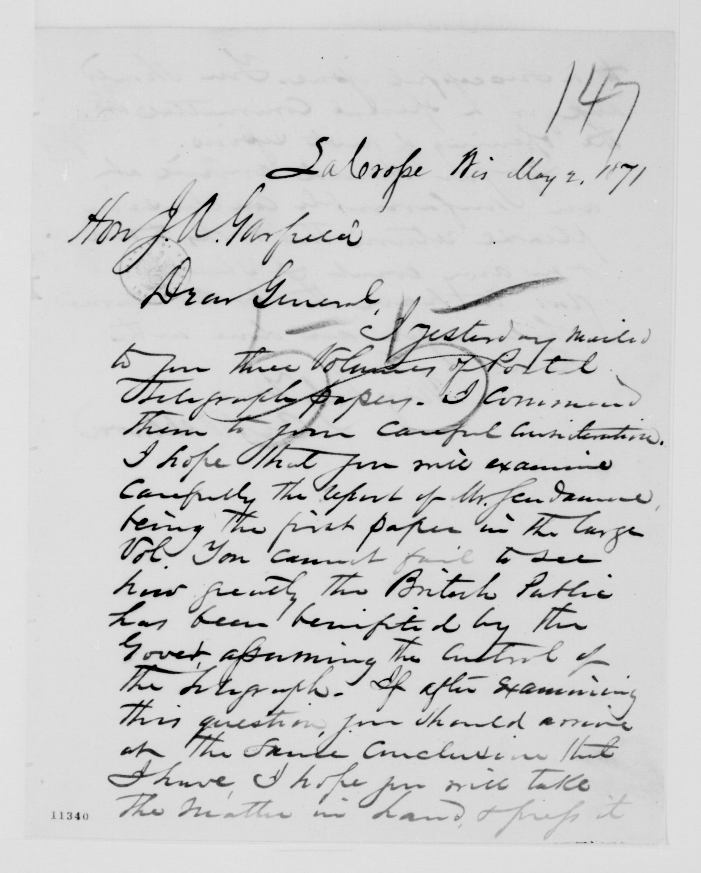 Scanned image of the current content page