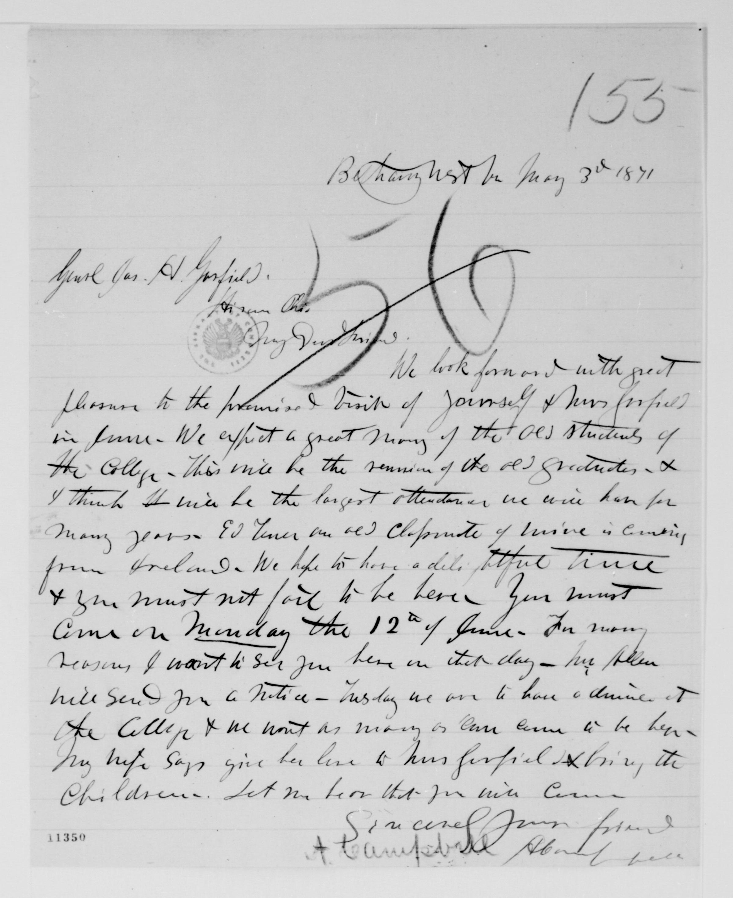 Scanned image of the current content page