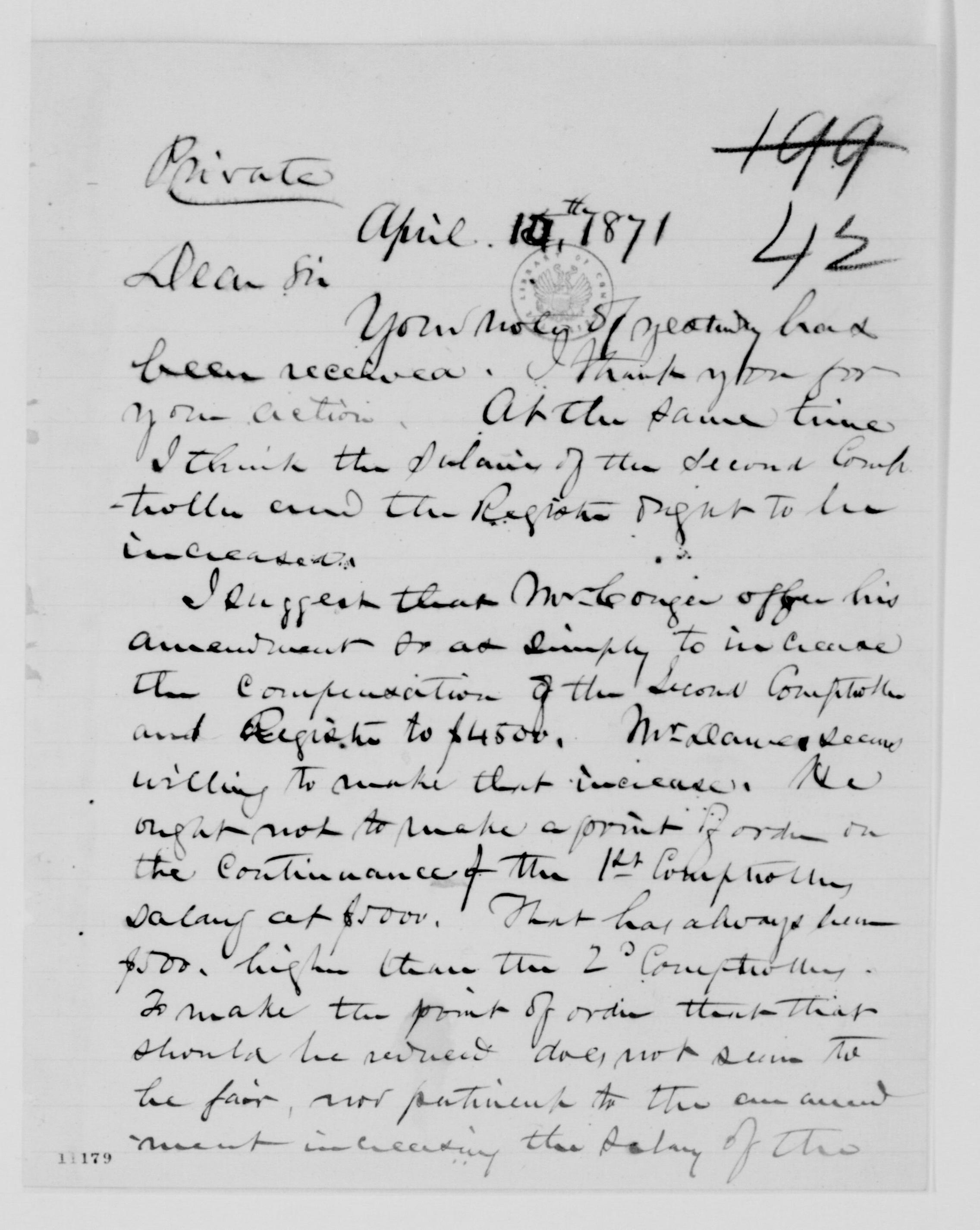 Scanned image of the current content page