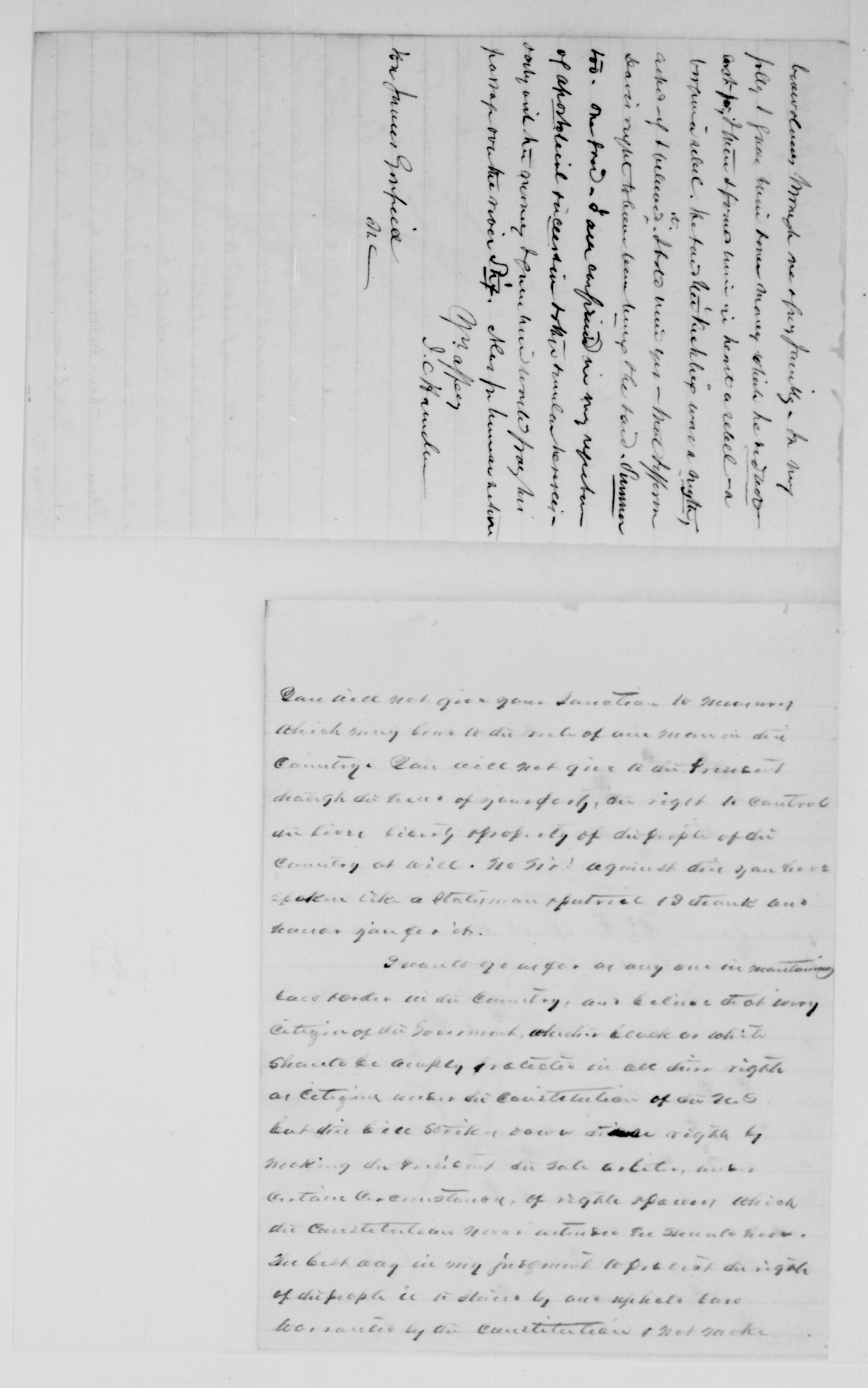 Scanned image of the current content page