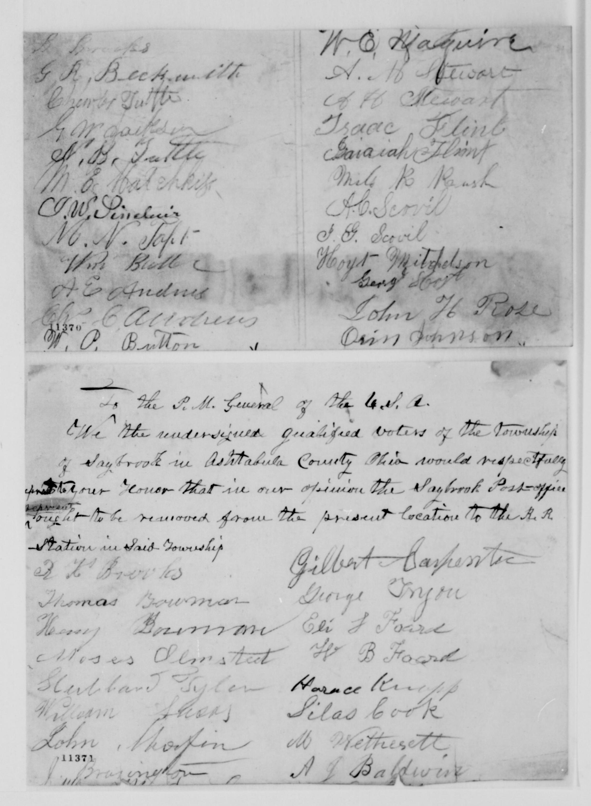Scanned image of the current content page