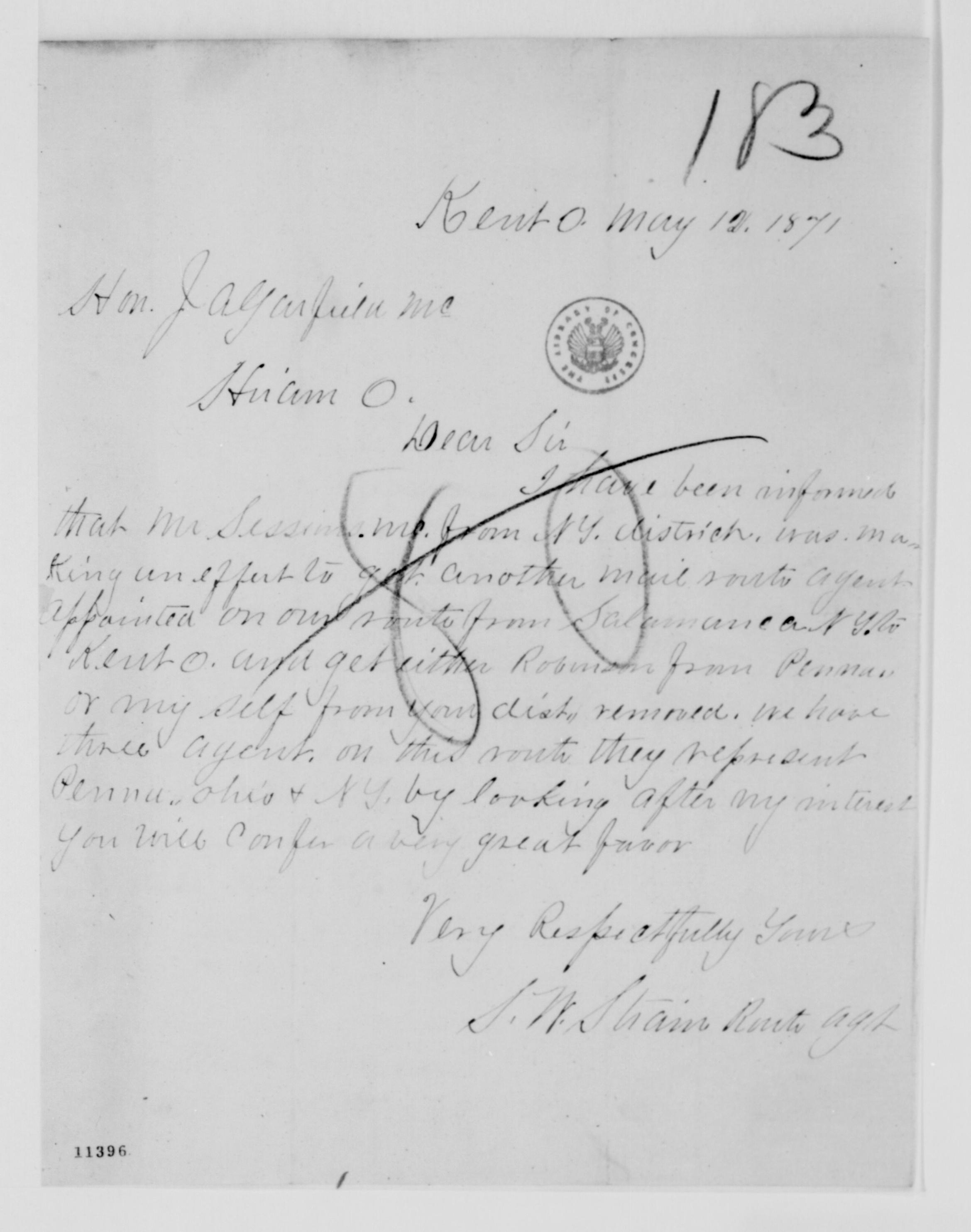 Scanned image of the current content page