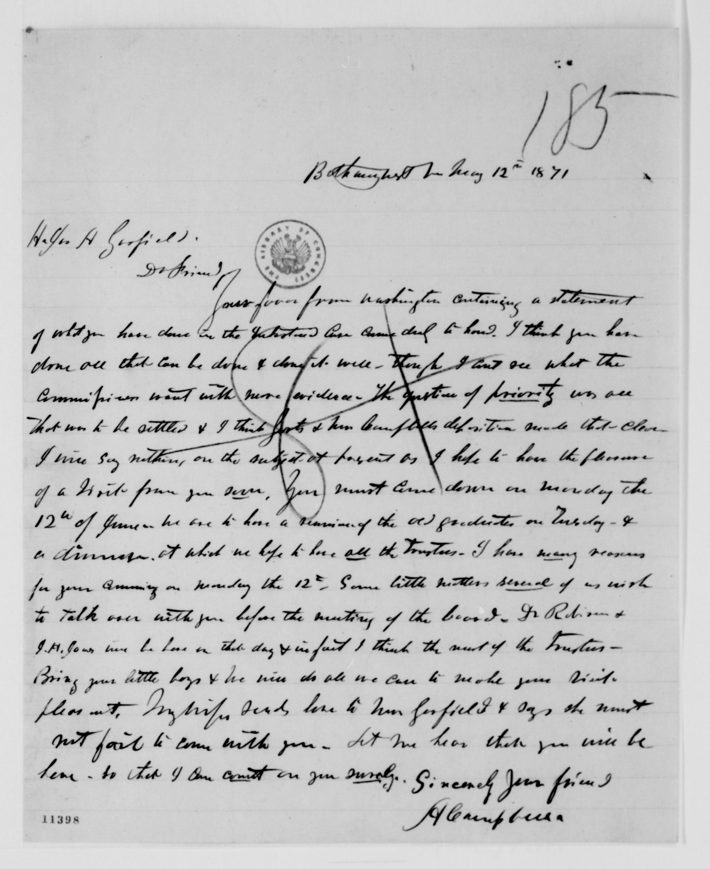 Scanned image of the current content page