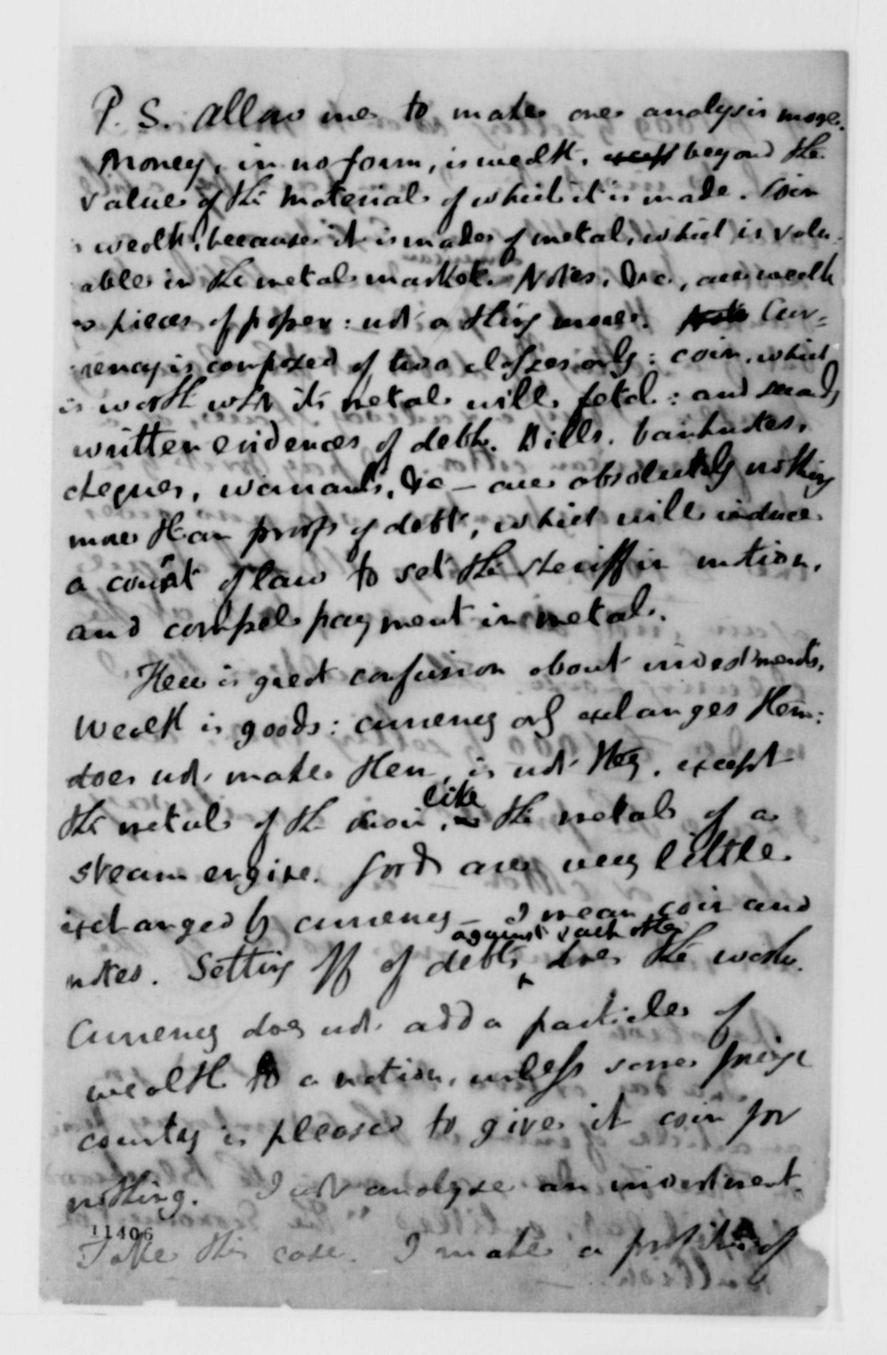 Scanned image of the current content page