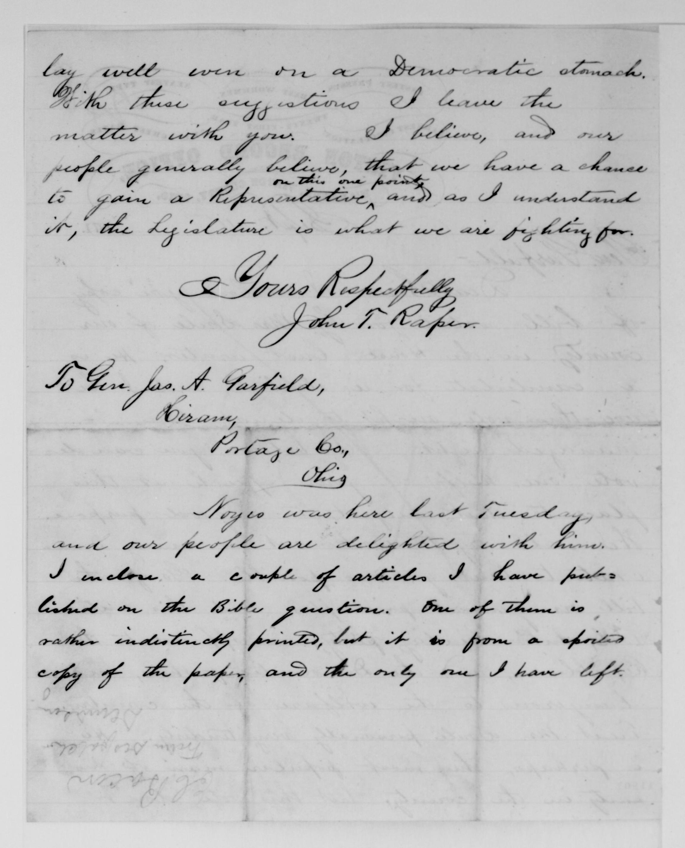 Scanned image of the current content page