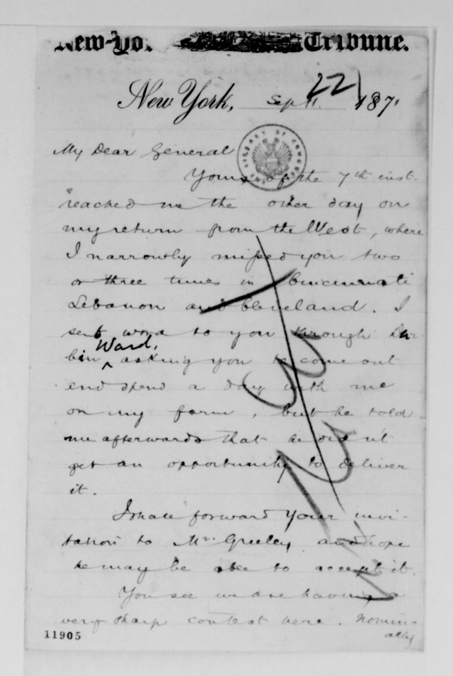 Scanned image of the current content page