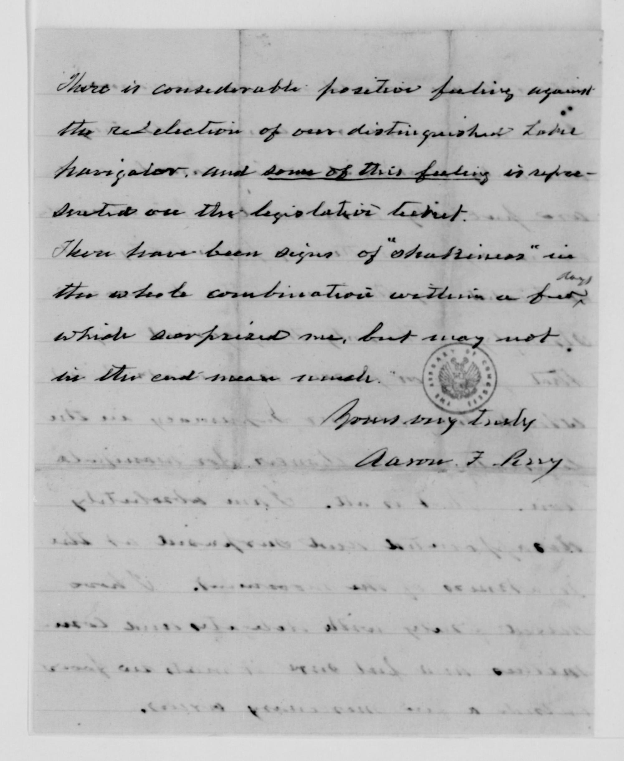 Scanned image of the current content page