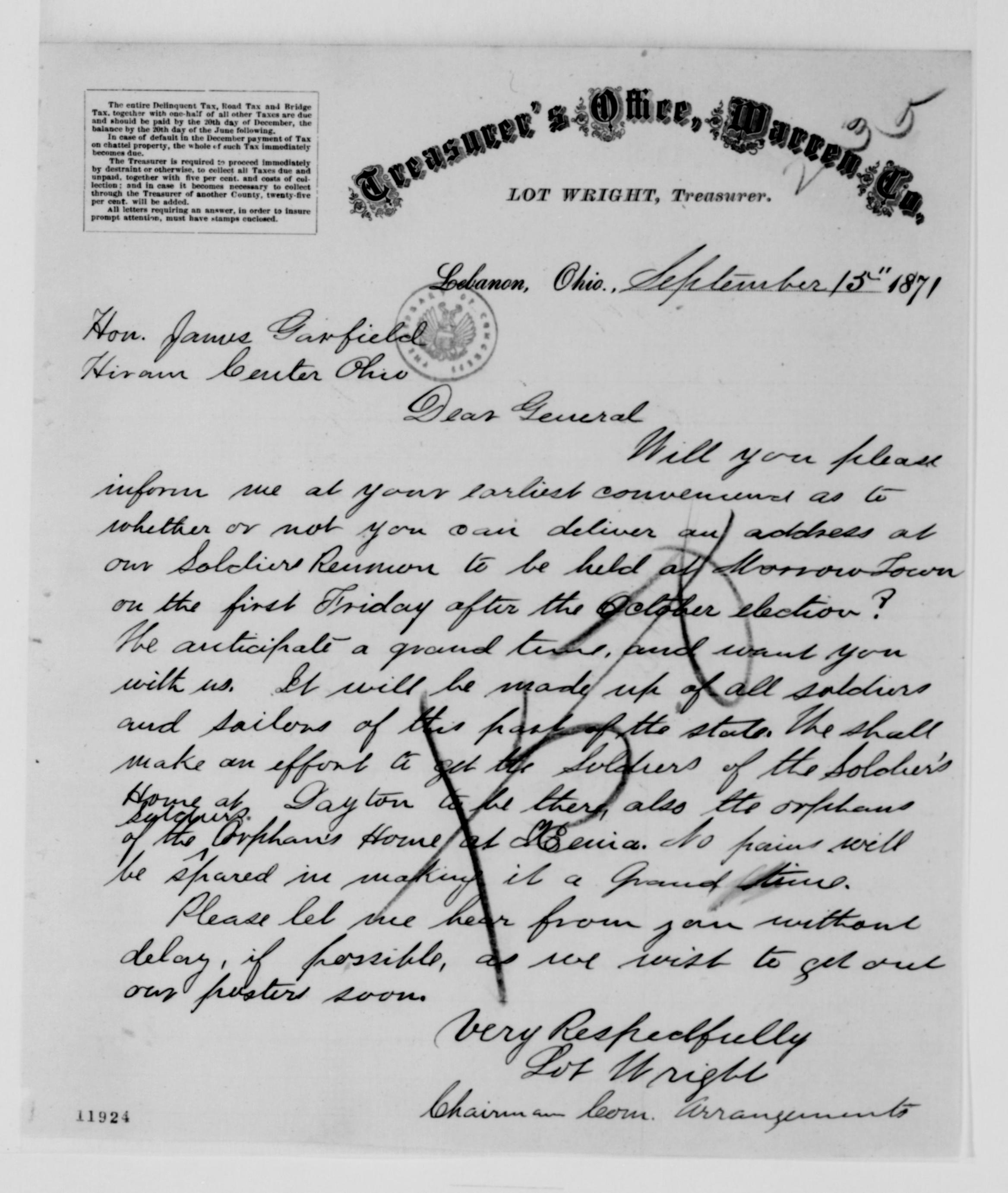 Scanned image of the current content page