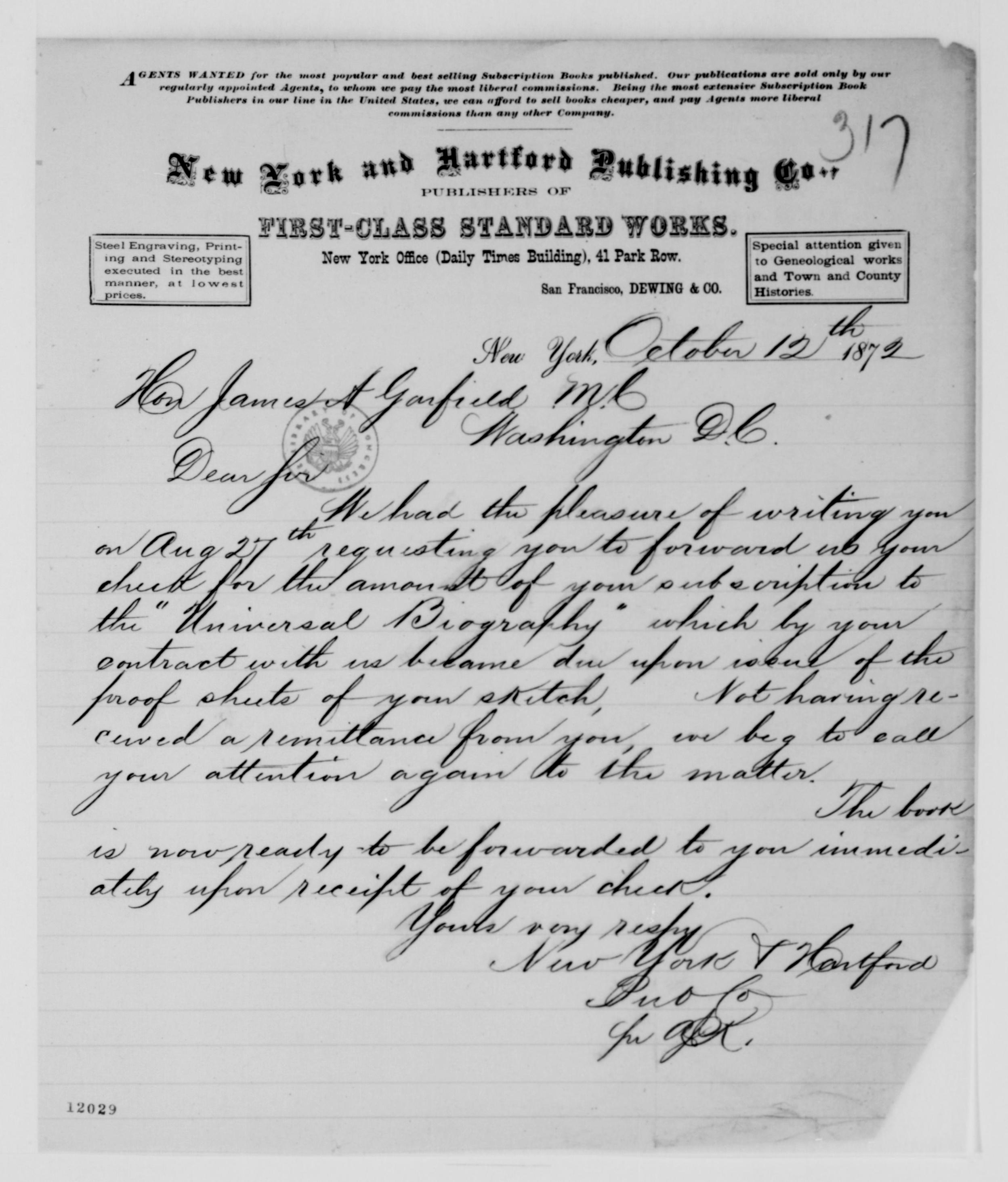 Scanned image of the current content page