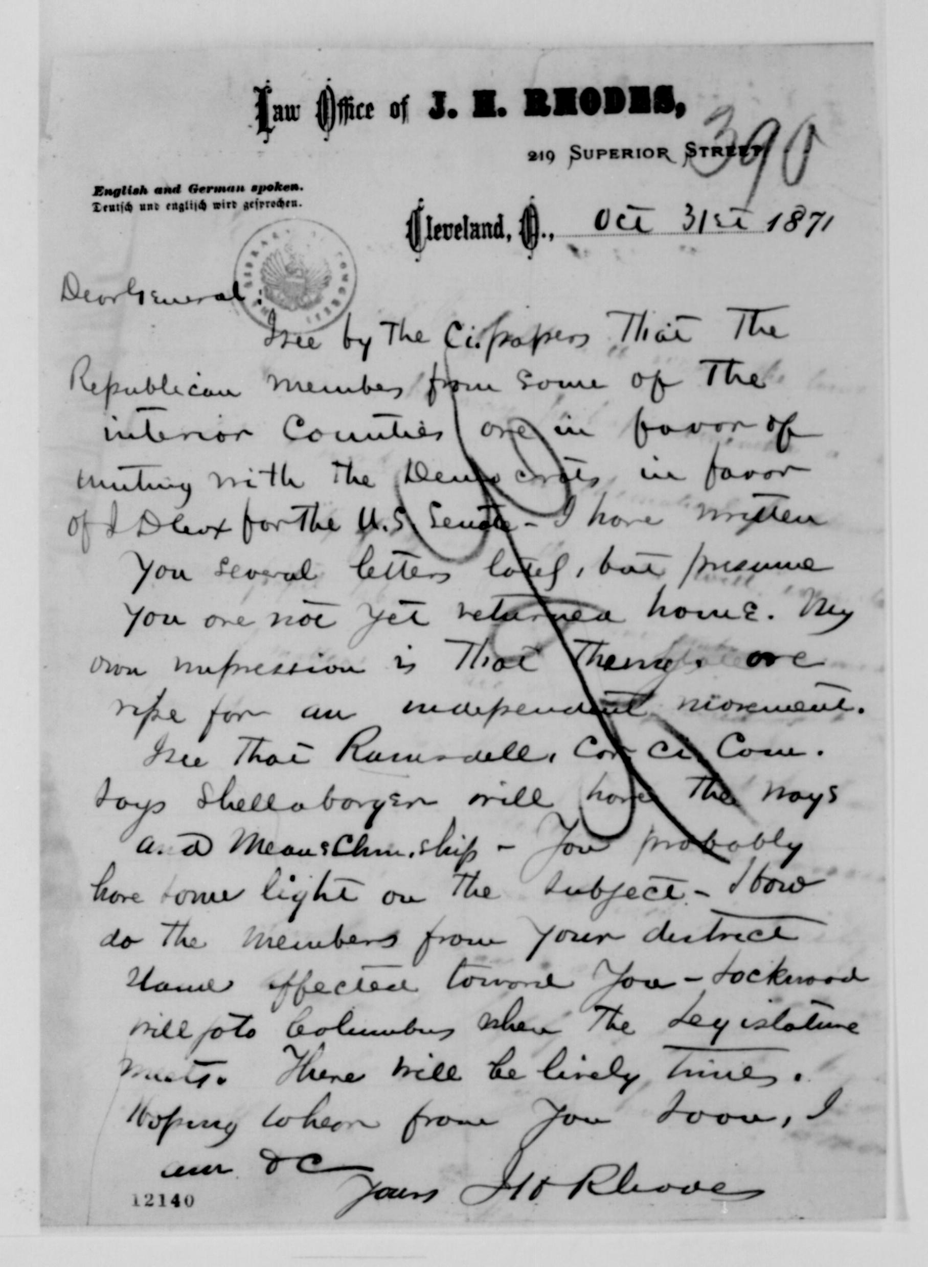 Scanned image of the current content page