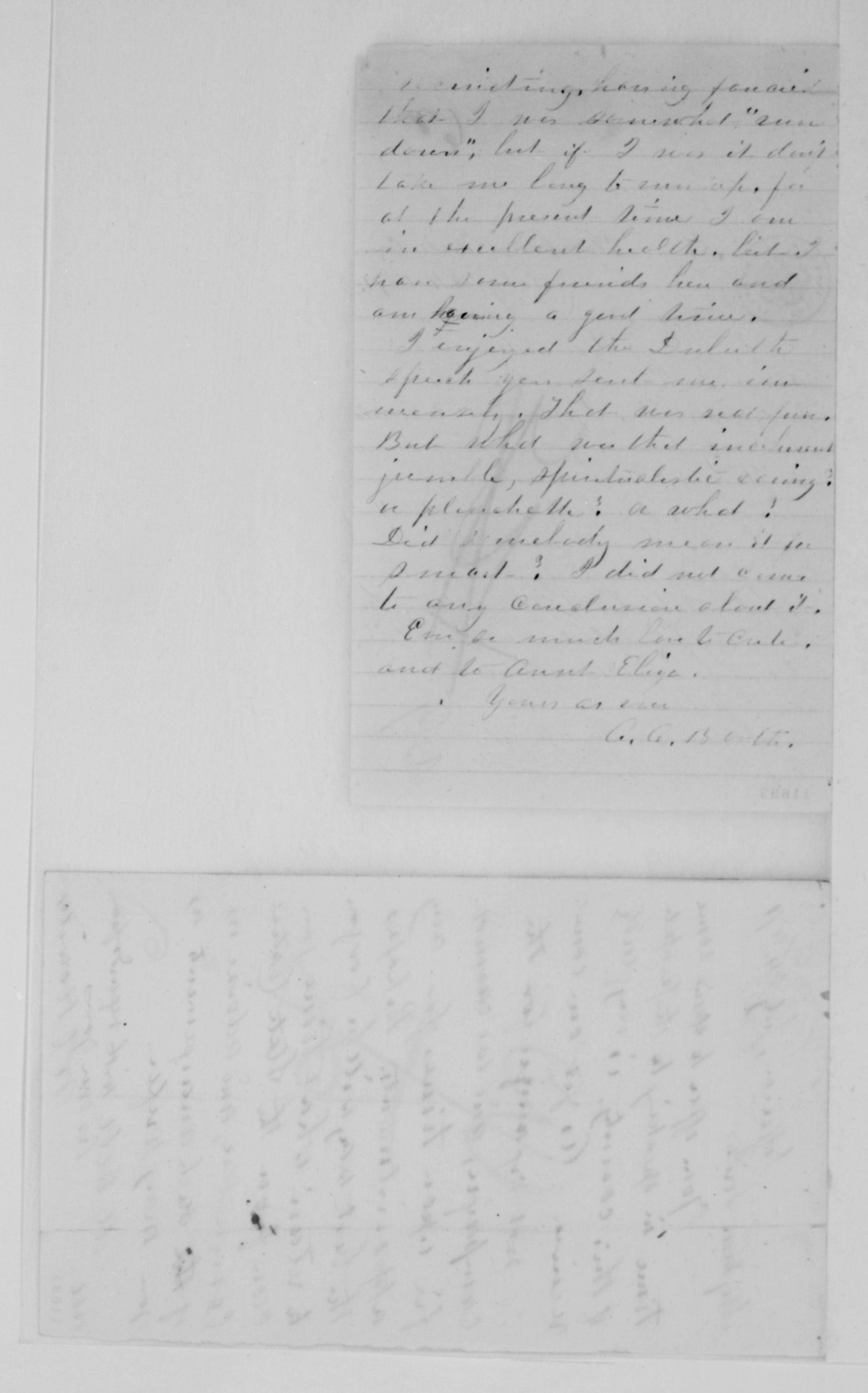 Scanned image of the current content page