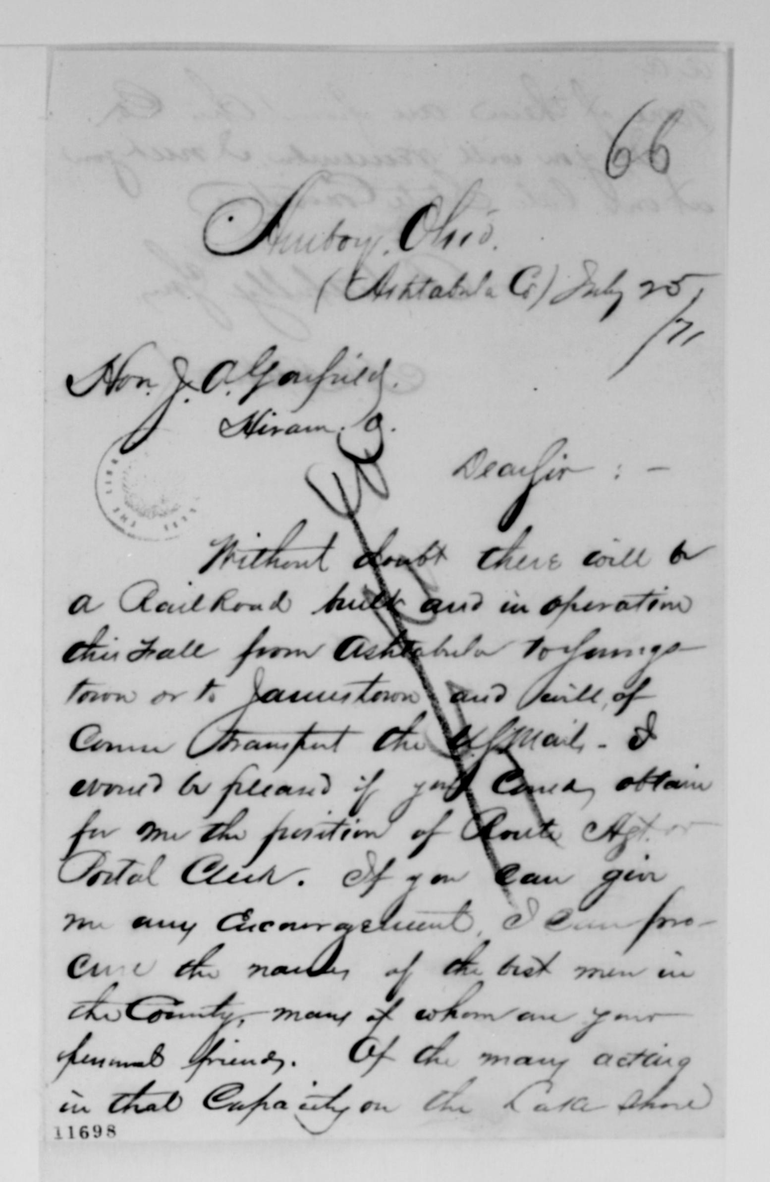 Scanned image of the current content page