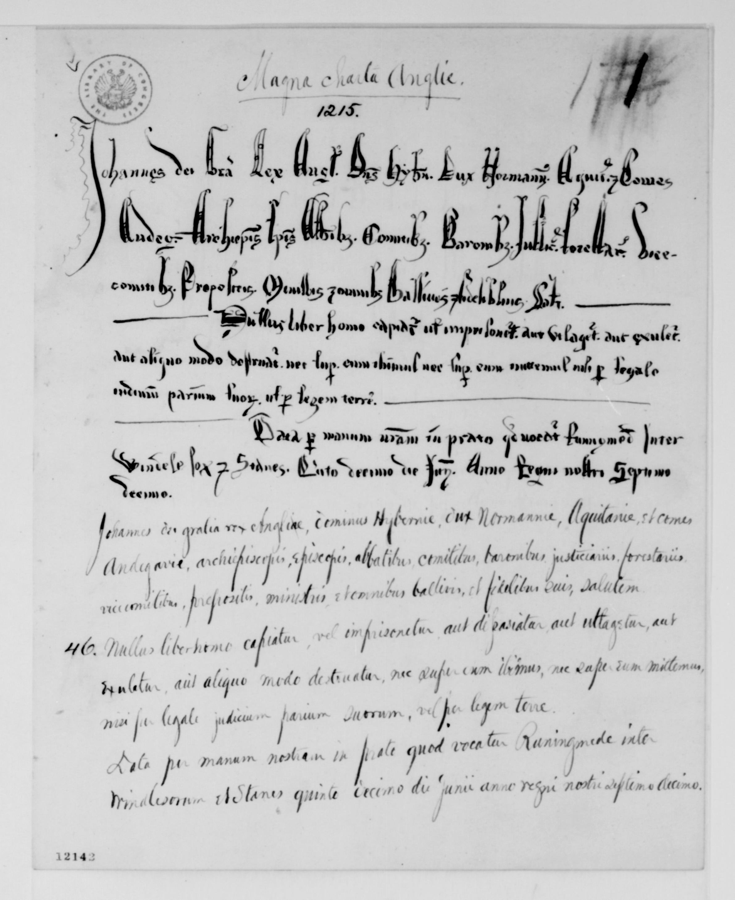 Scanned image of the current content page