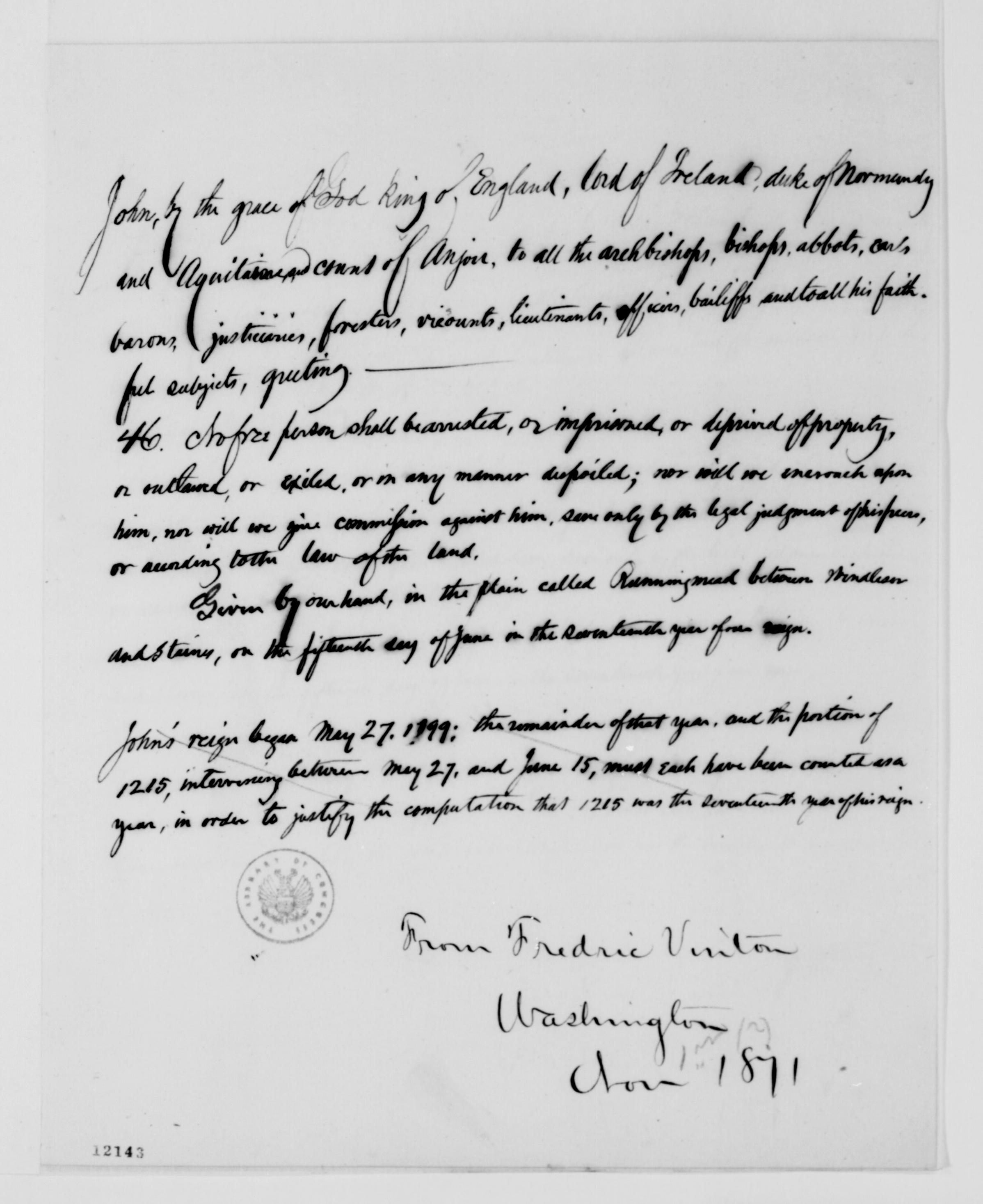 Scanned image of the current content page