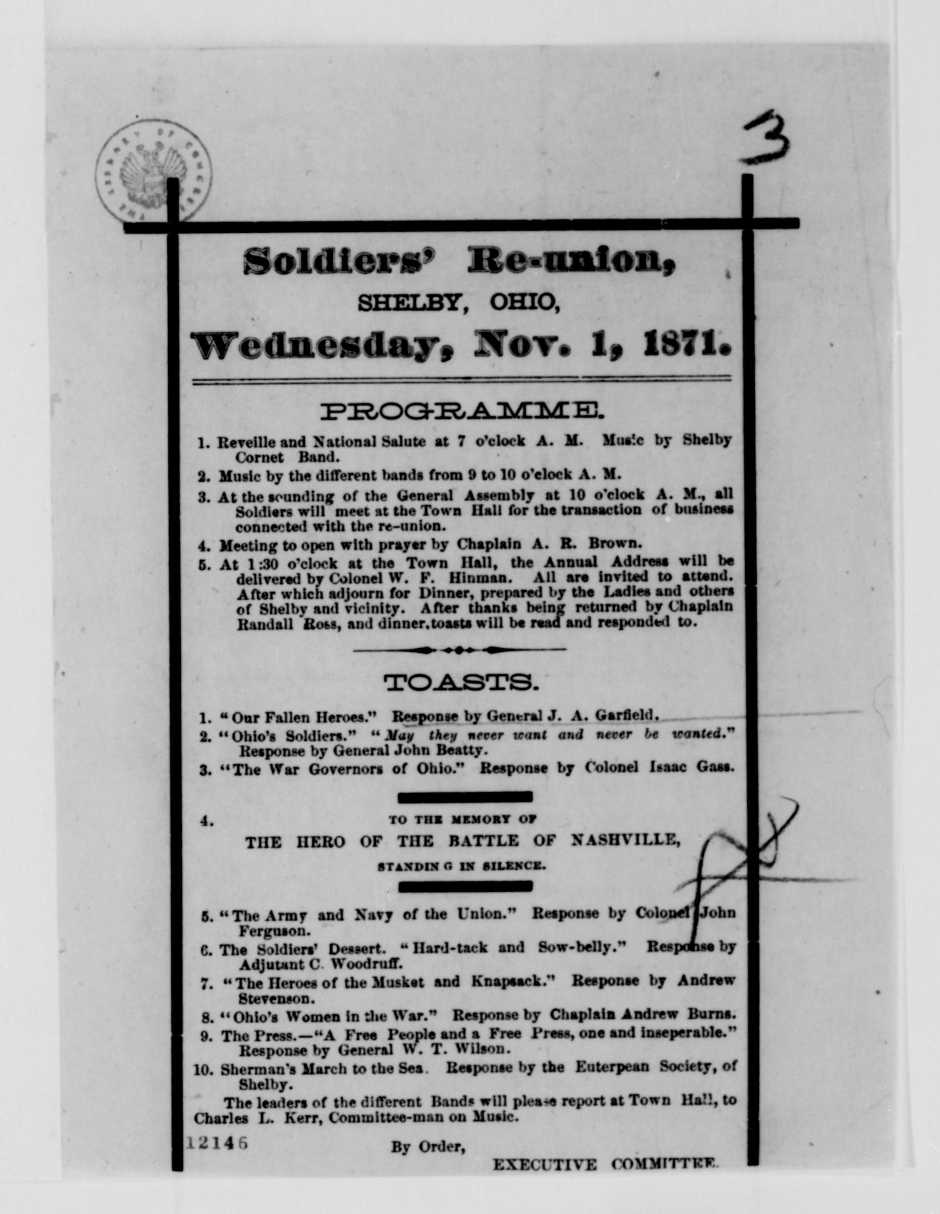 Scanned image of the current content page