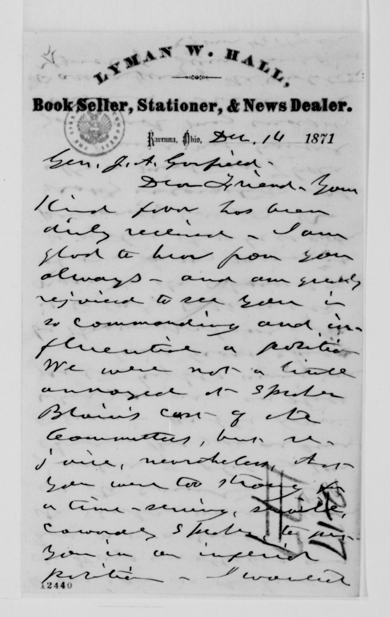 Scanned image of the current content page