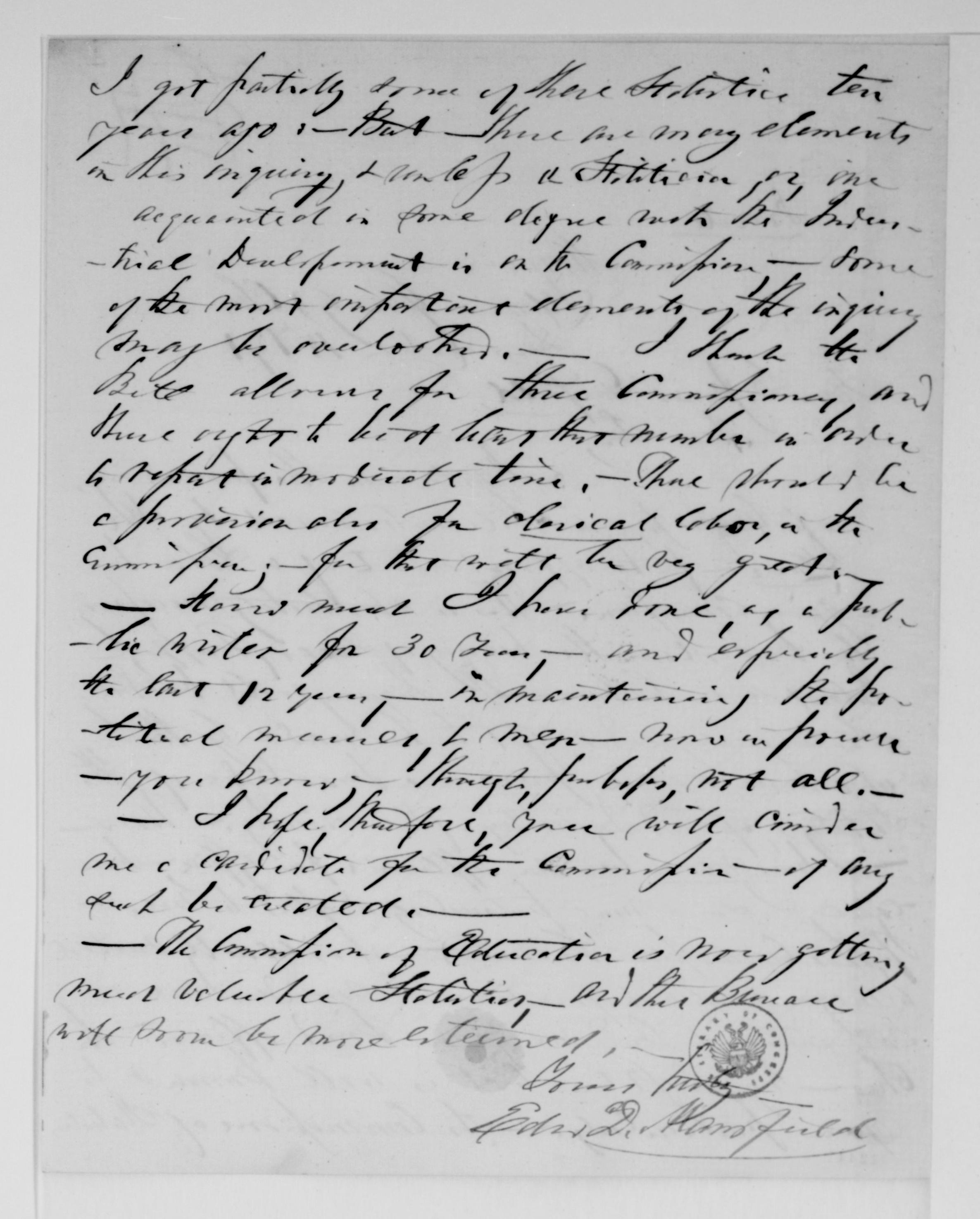 Scanned image of the current content page