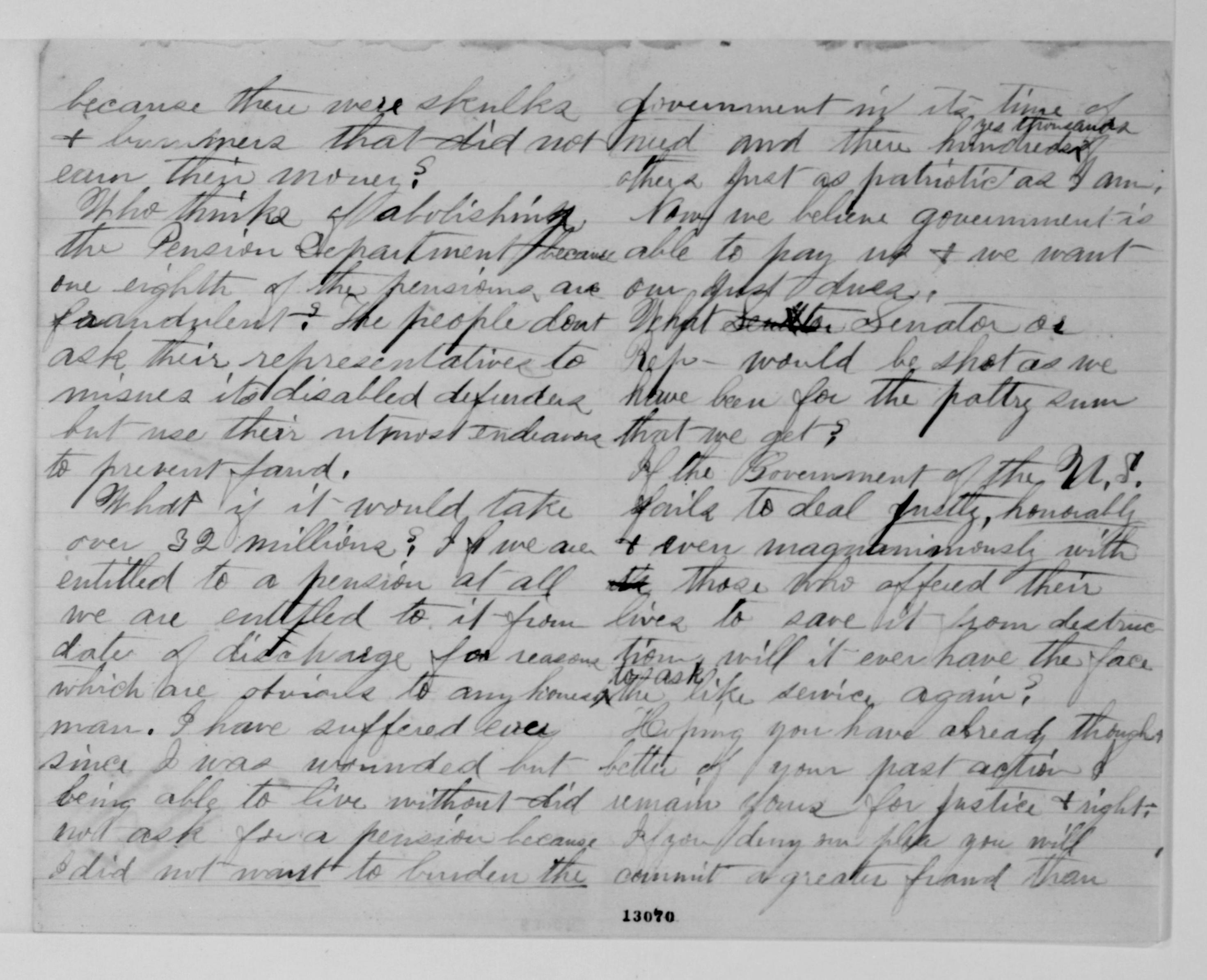 Scanned image of the current content page