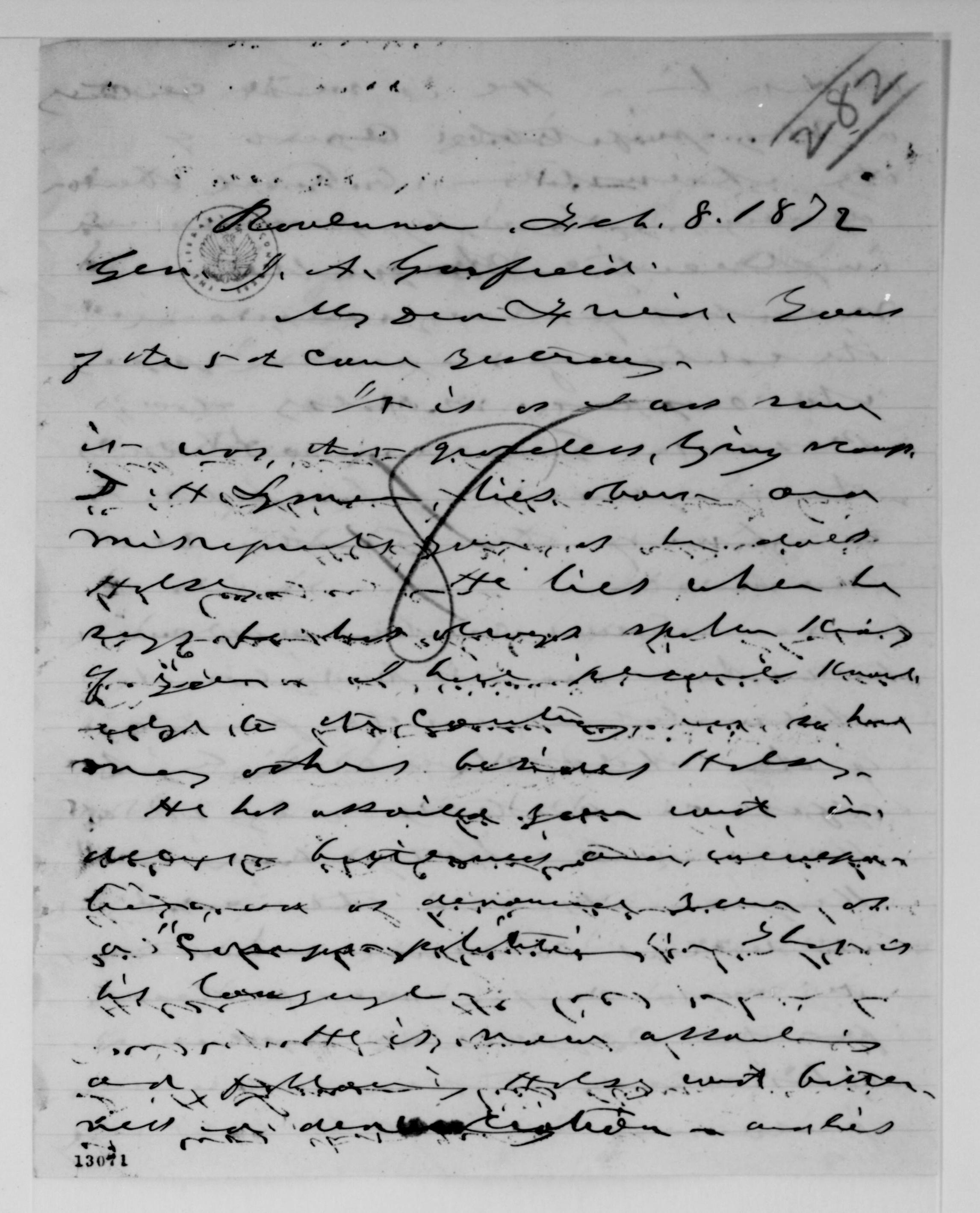 Scanned image of the current content page