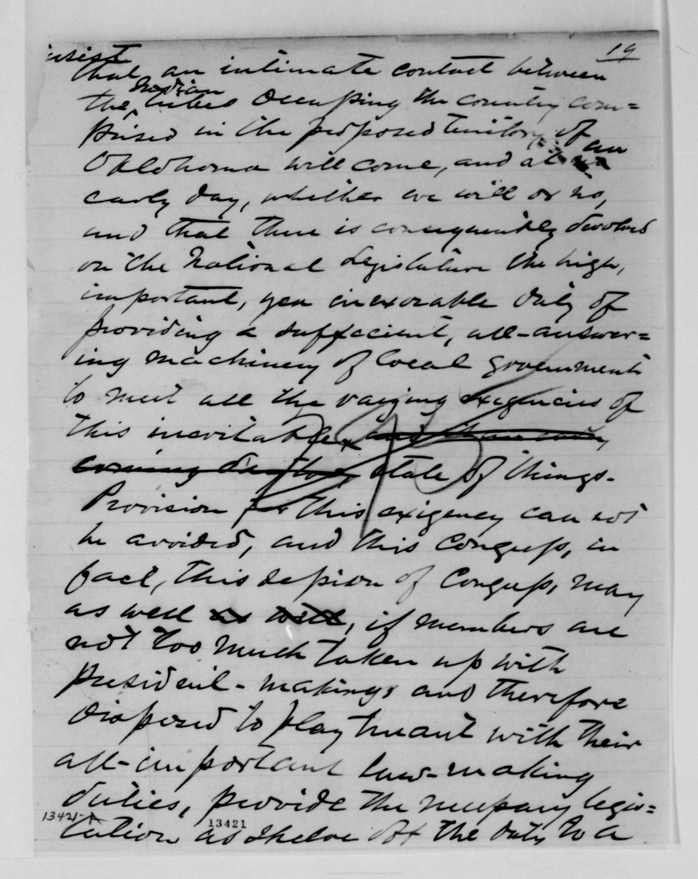 Scanned image of the current content page