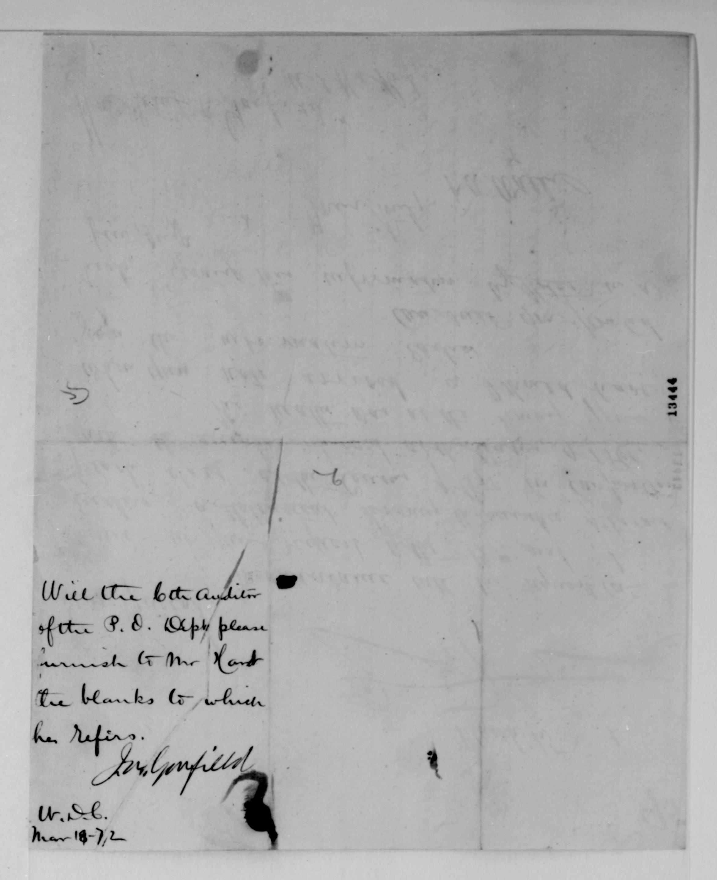 Scanned image of the current content page