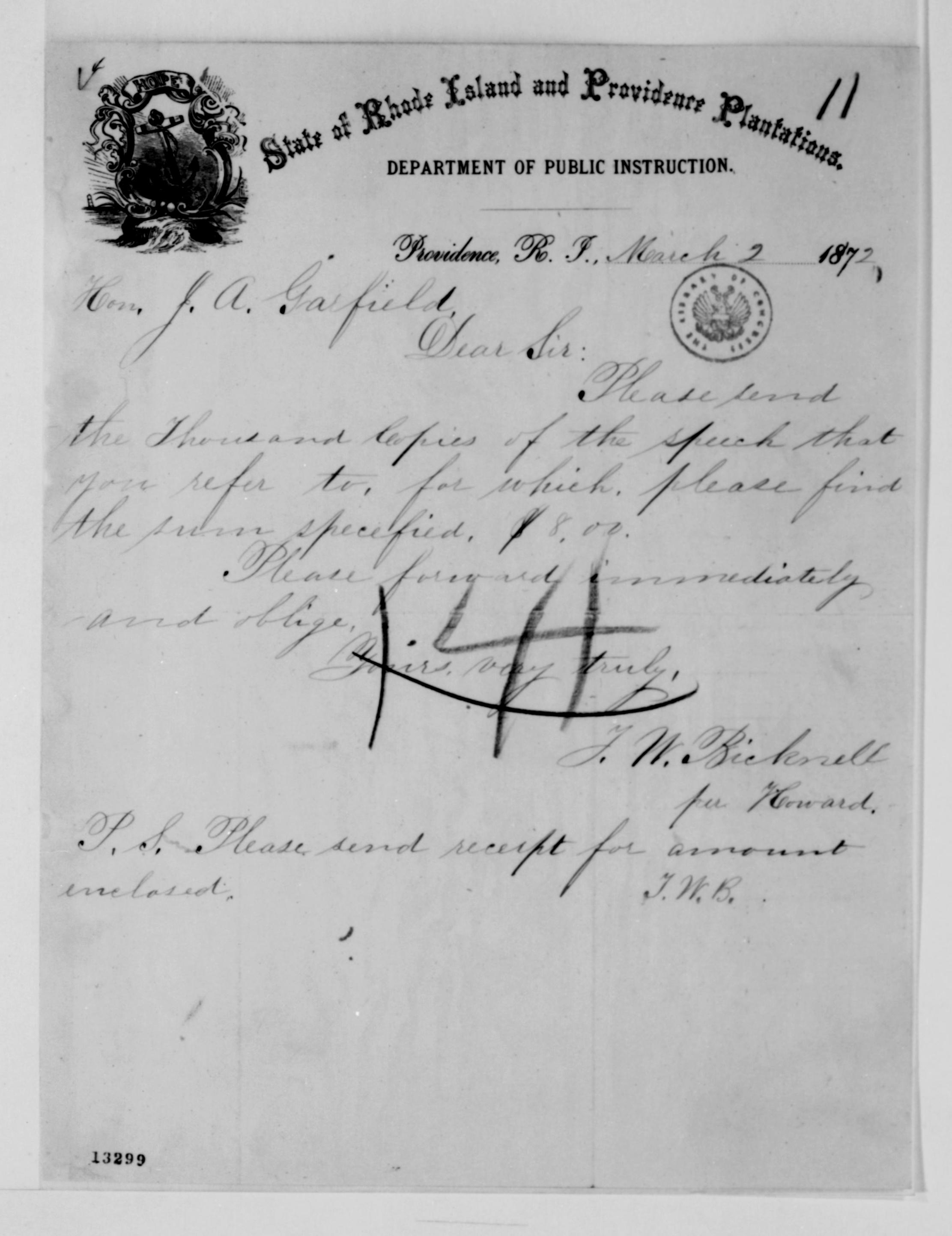 Scanned image of the current content page