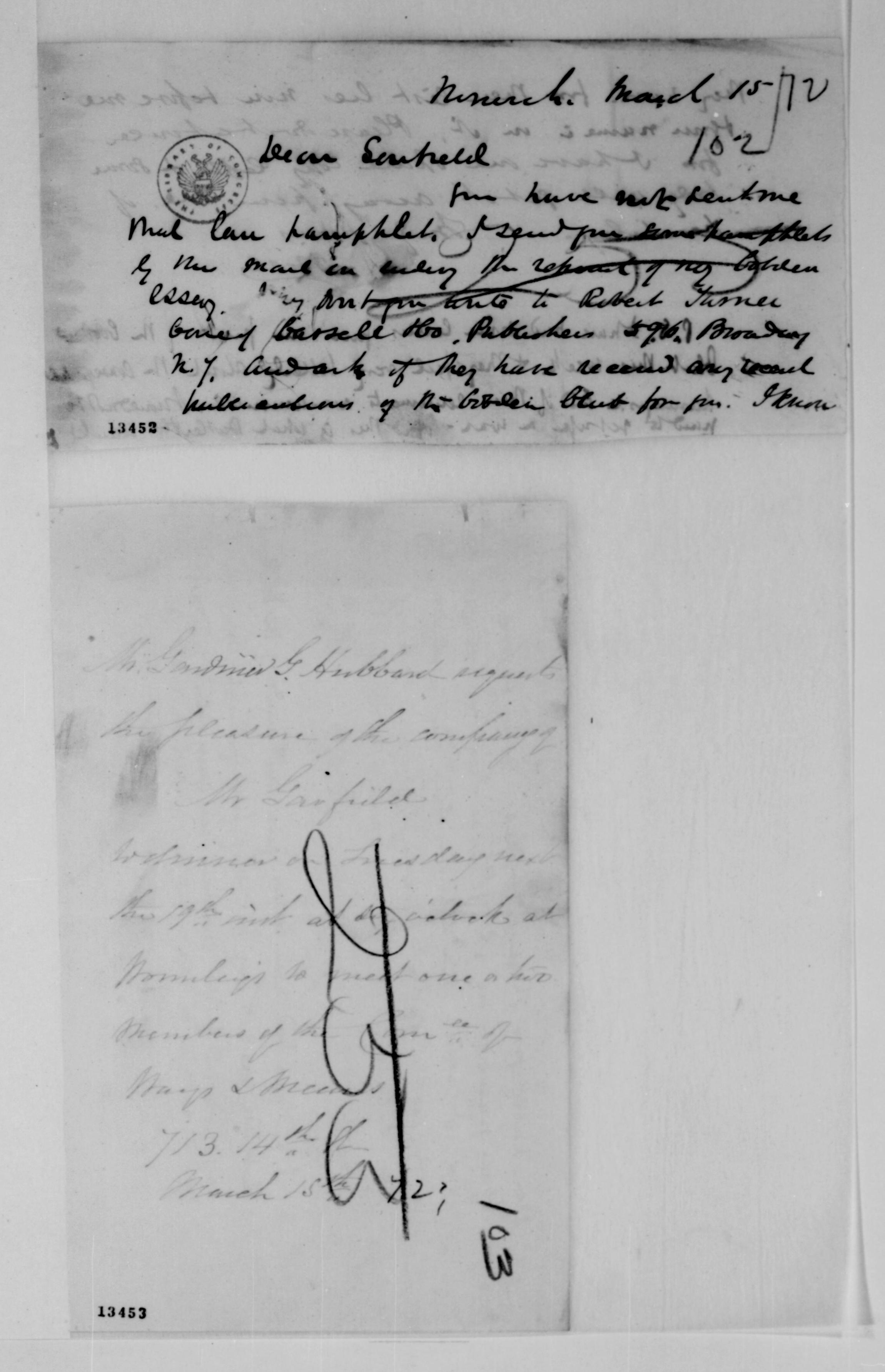 Scanned image of the current content page