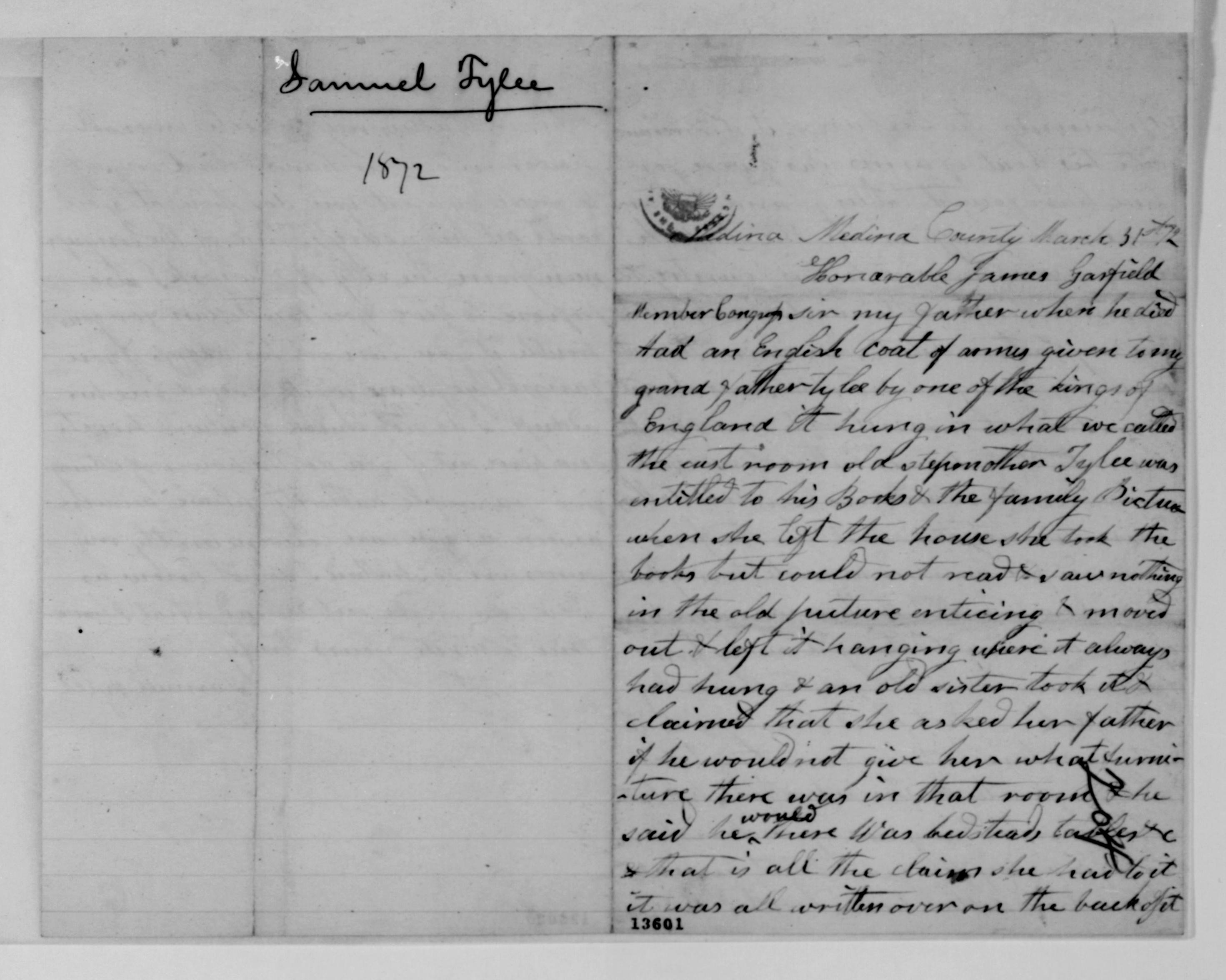 Scanned image of the current content page