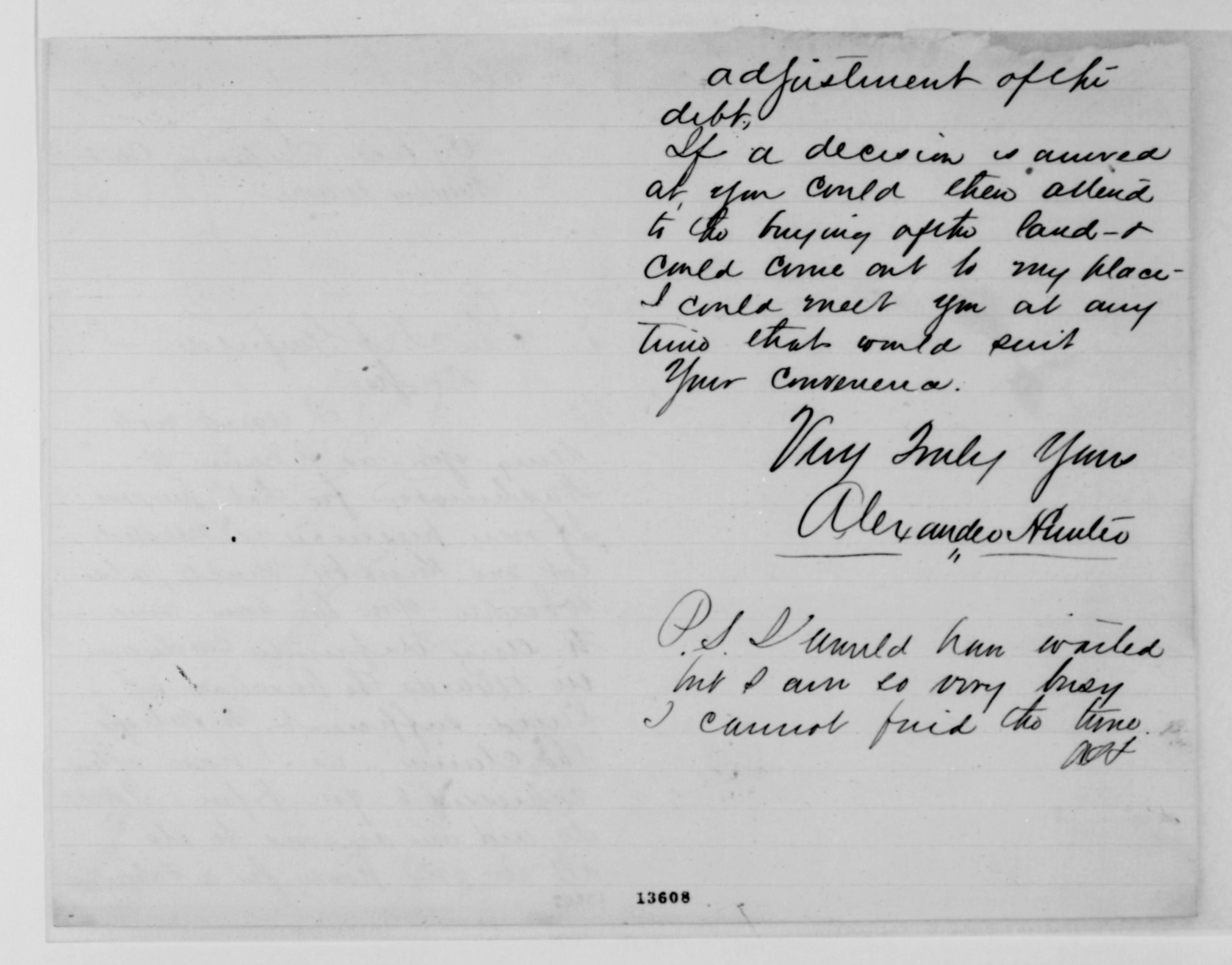 Scanned image of the current content page